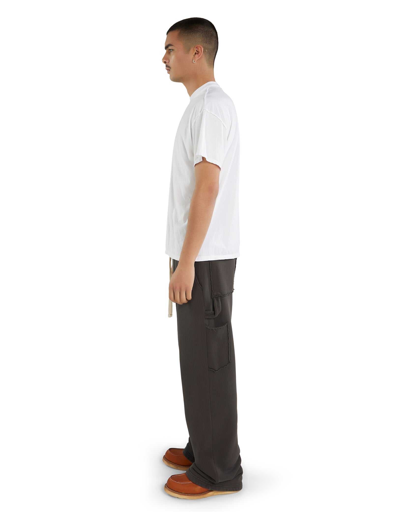 Lightweight Binded Neck Inside Out Tee