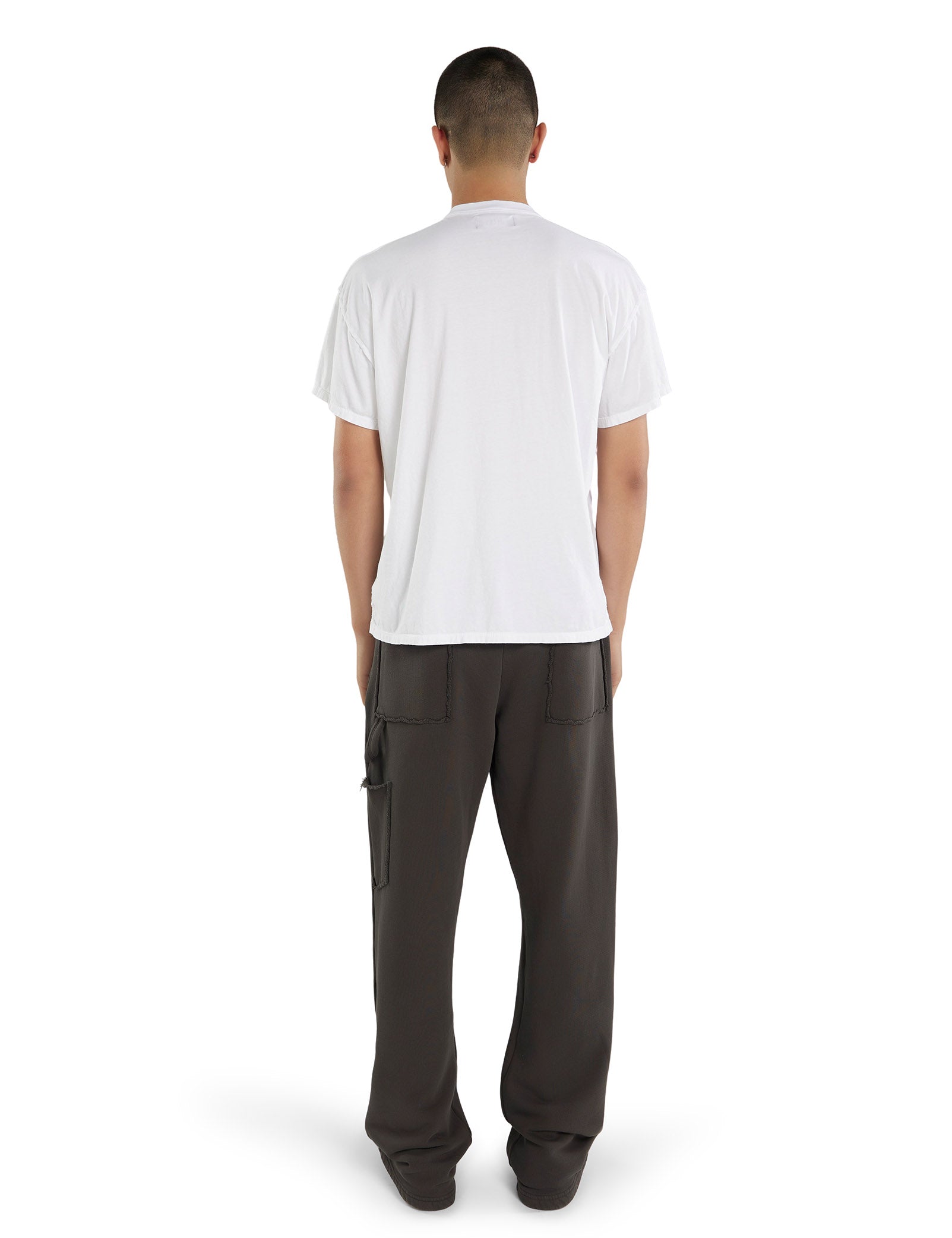 Lightweight Binded Neck Inside Out Tee