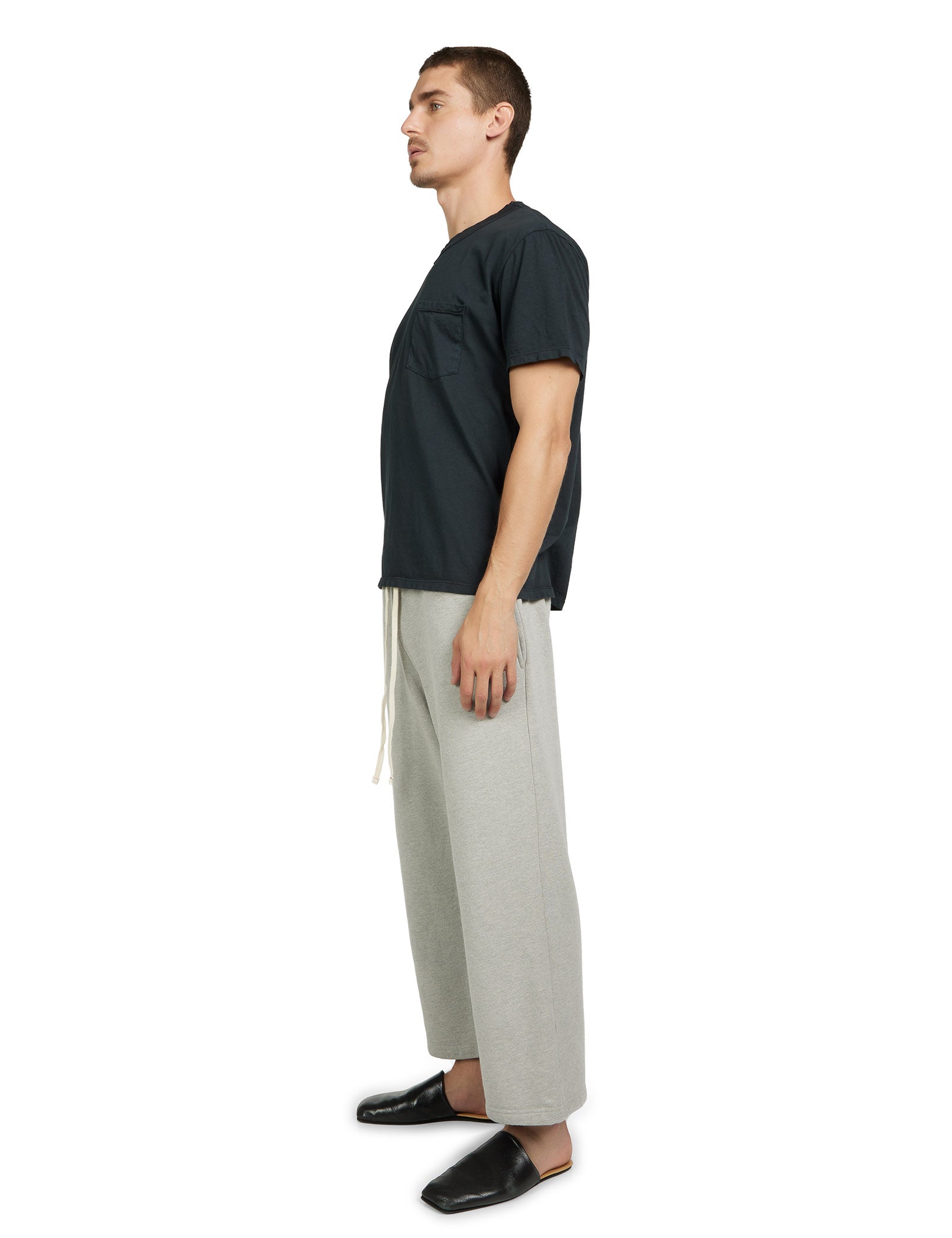 Lightweight Binded Neck Classic Pocket Tee