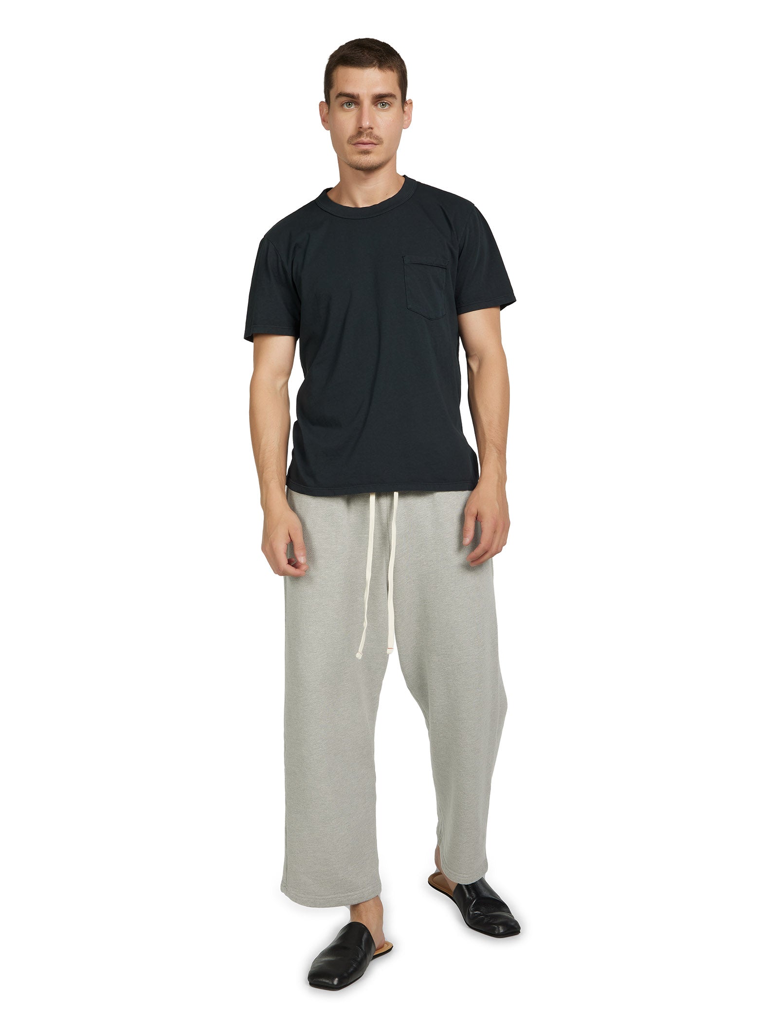Lightweight Binded Neck Classic Pocket Tee