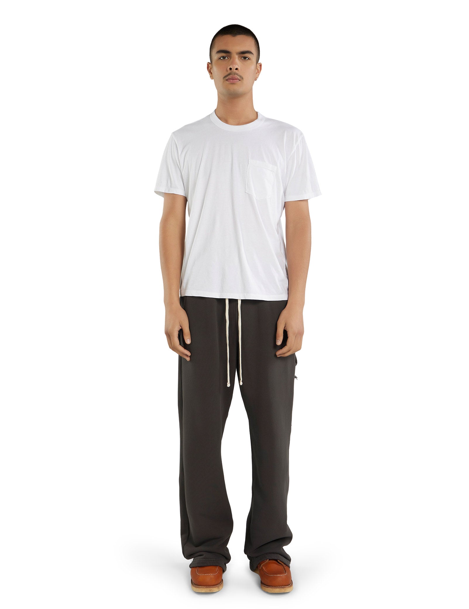 Lightweight Binded Neck Classic Pocket Tee
