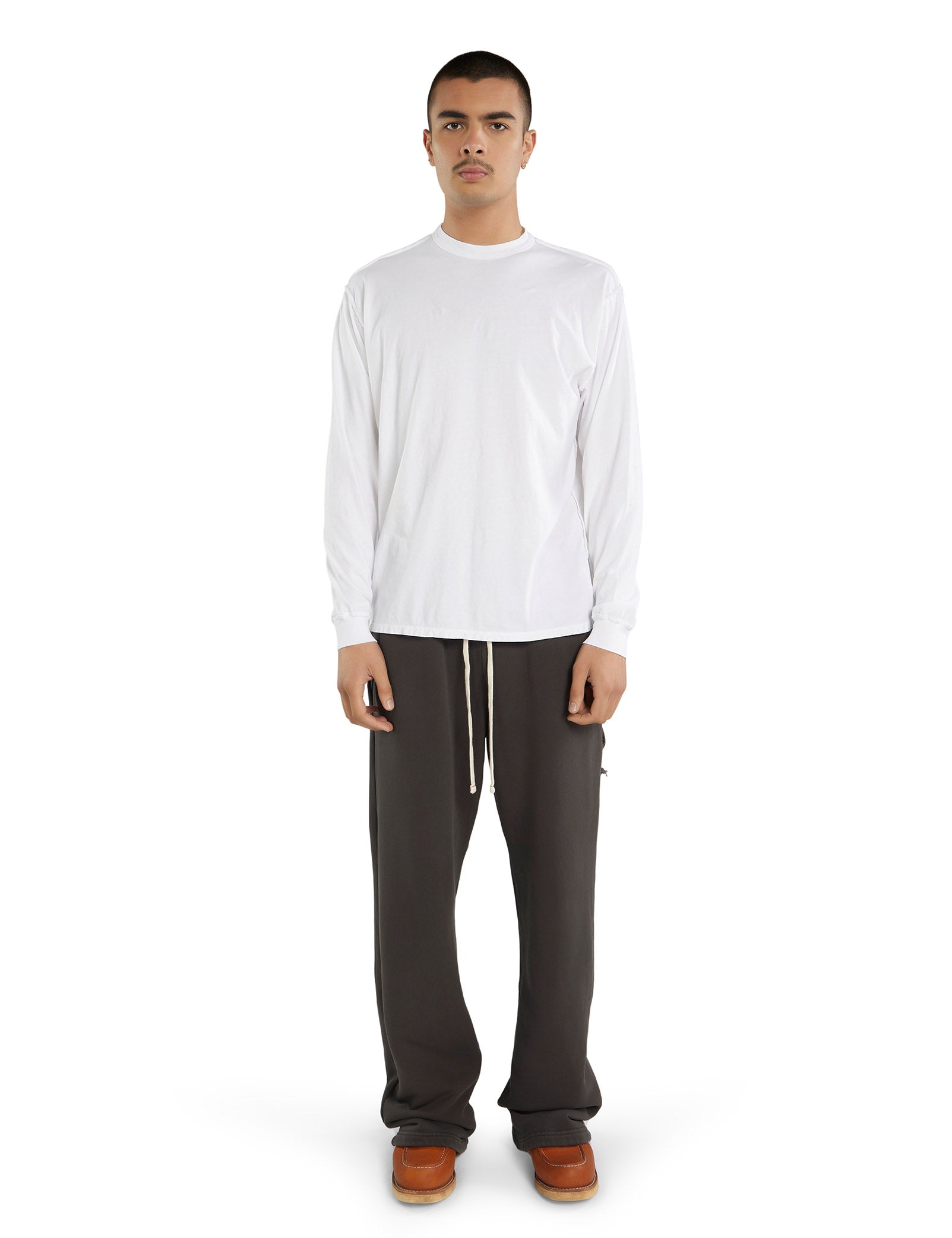 Lightweight Binded Neck Inside Out Long Sleeve