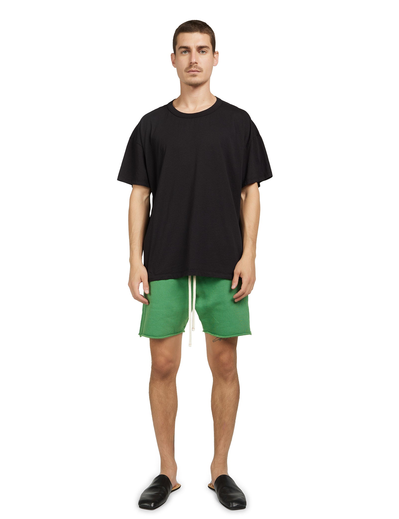 Lightweight Binded Neck Oversized Tee