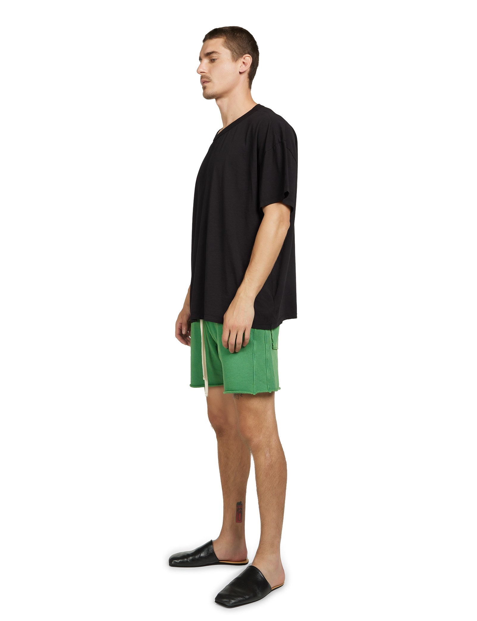 Lightweight Binded Neck Oversized Tee