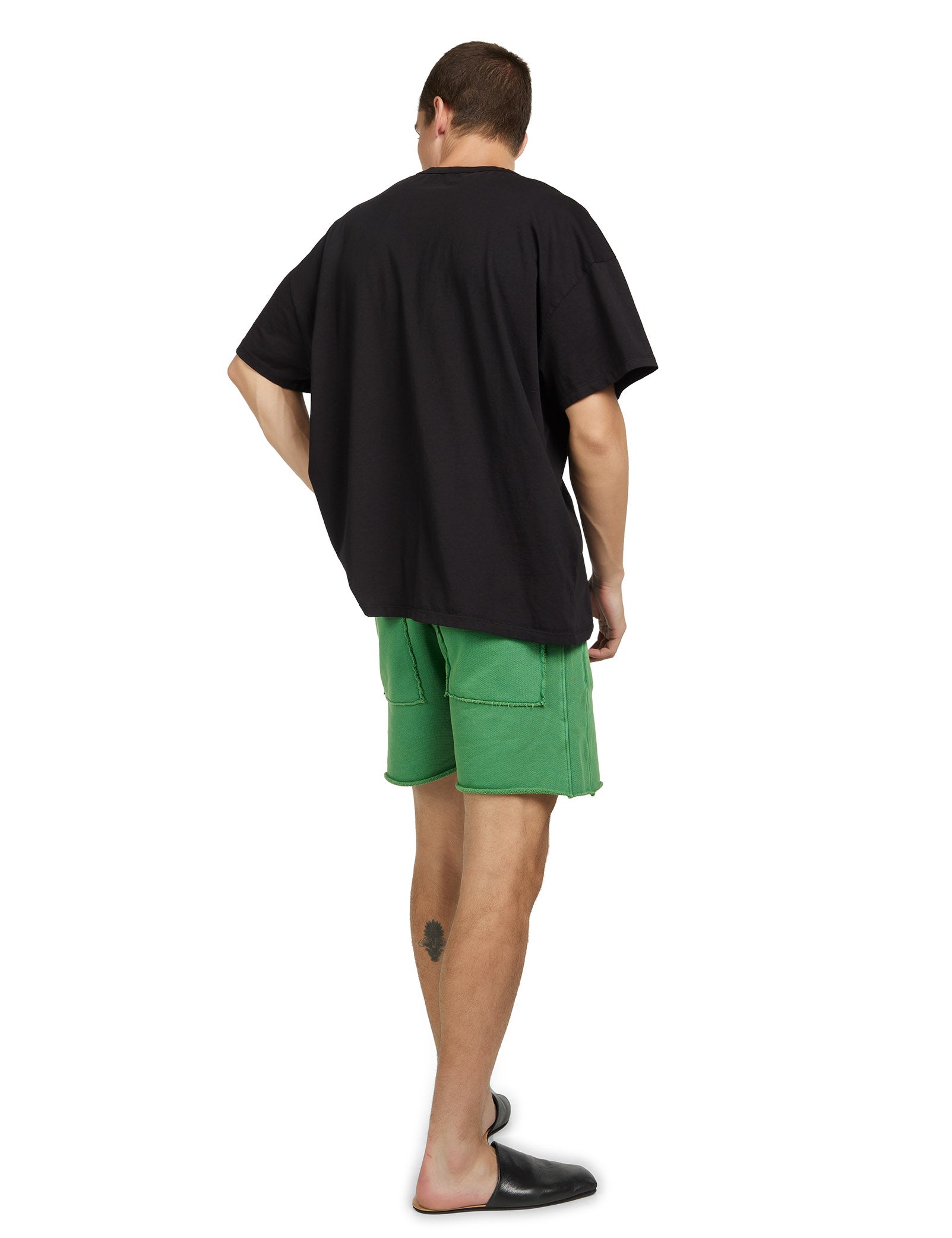 Lightweight Binded Neck Oversized Tee