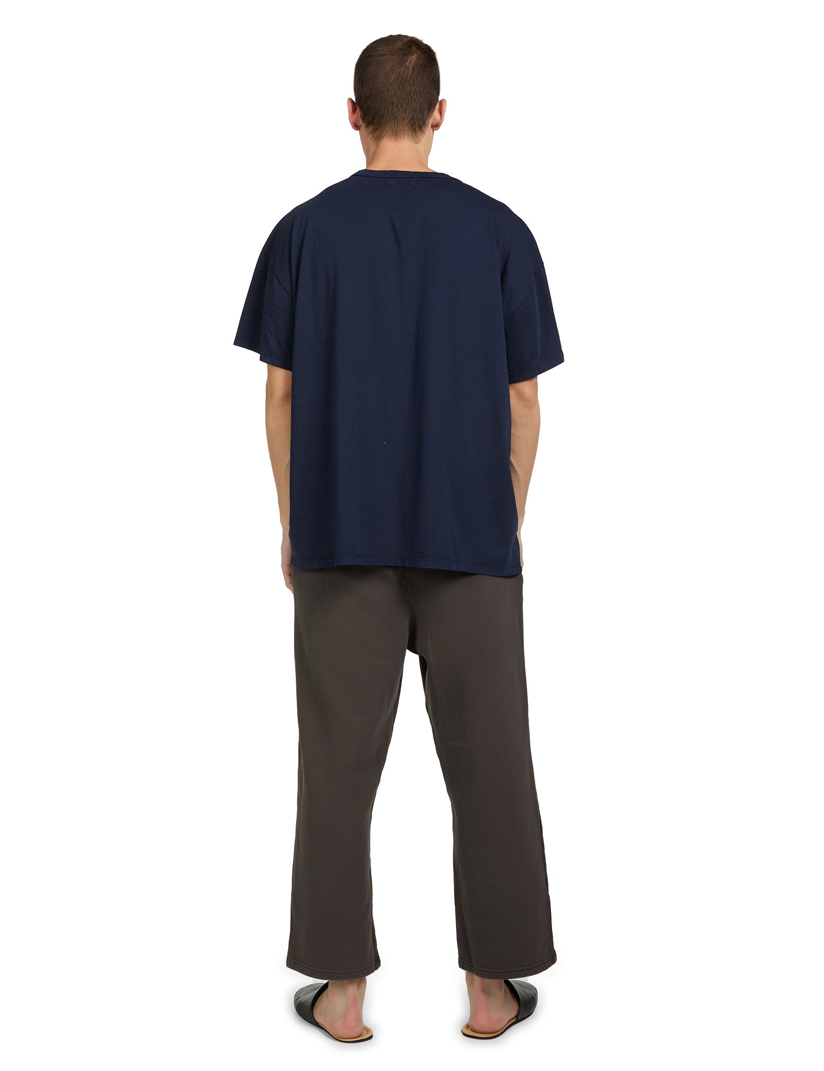 Lightweight Binded Neck Oversized Tee