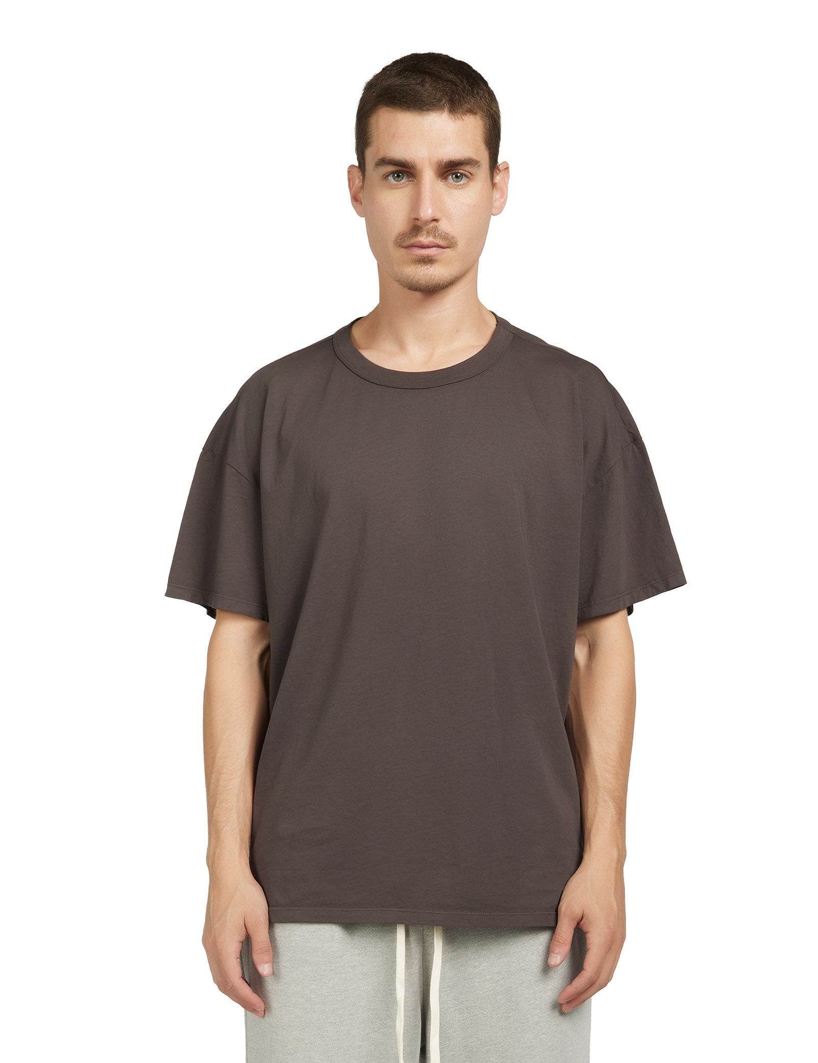 Lightweight Binded Neck Oversized Tee