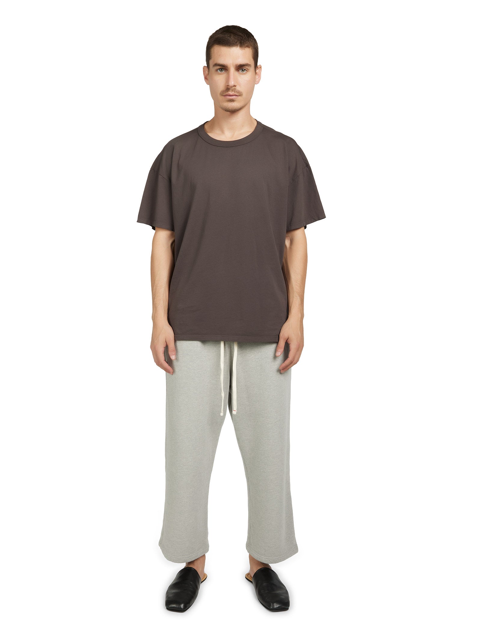 Lightweight Binded Neck Oversized Tee