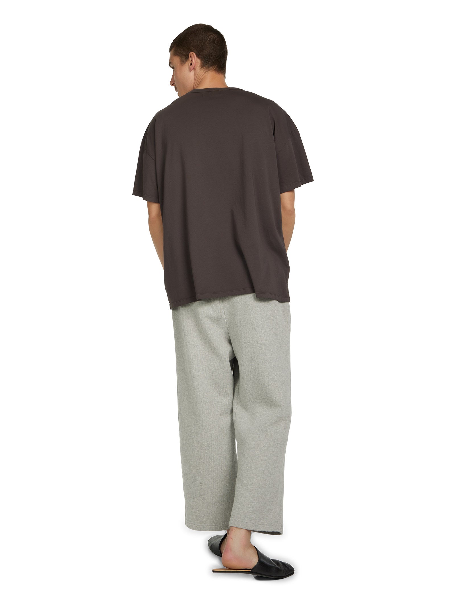 Lightweight Binded Neck Oversized Tee