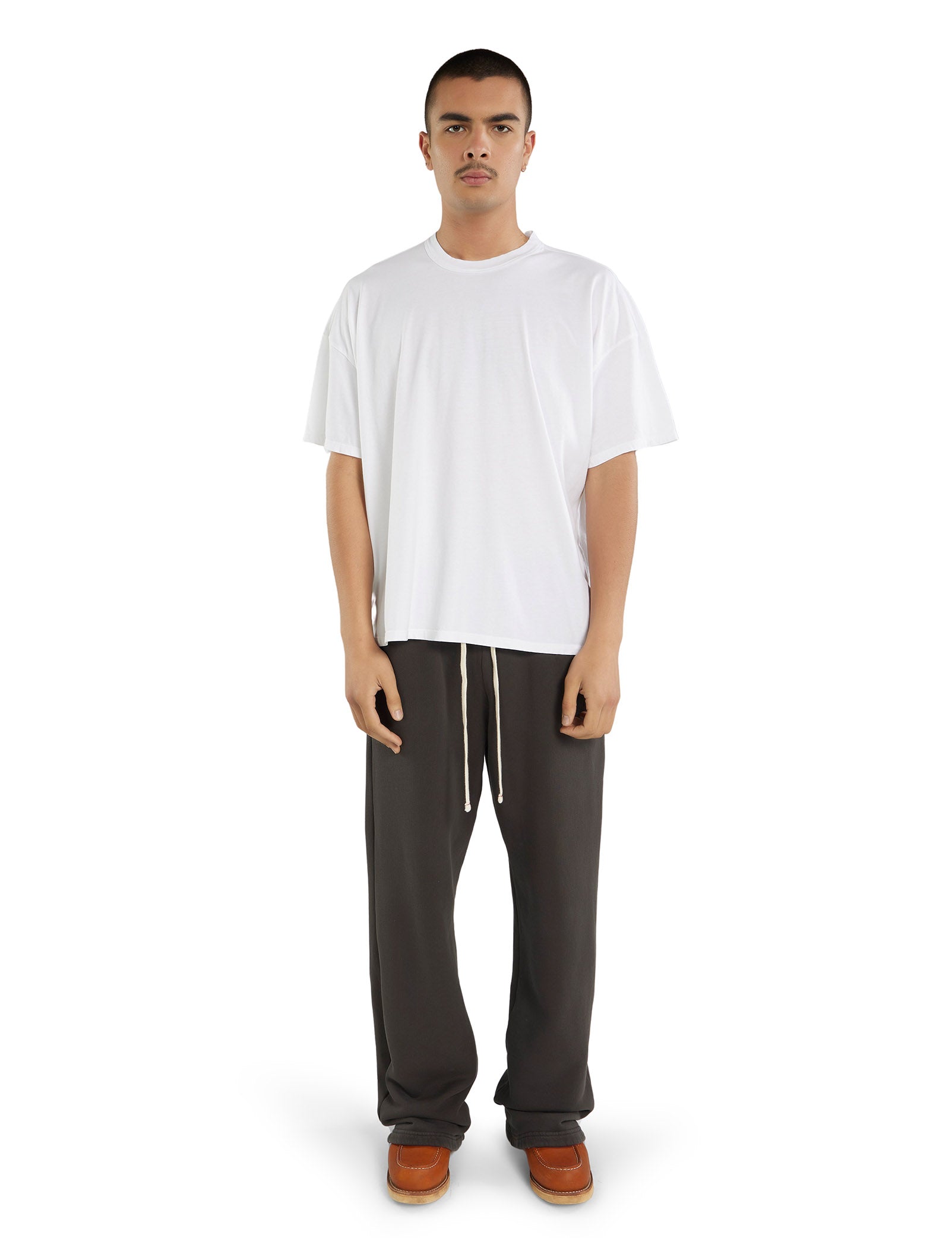 Lightweight Binded Neck Oversized Tee