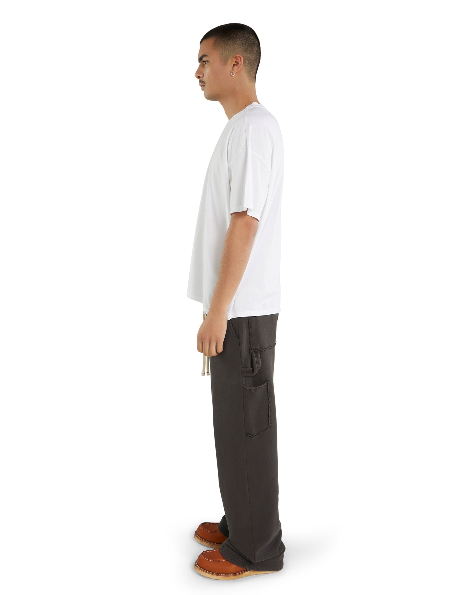 Lightweight Binded Neck Oversized Tee