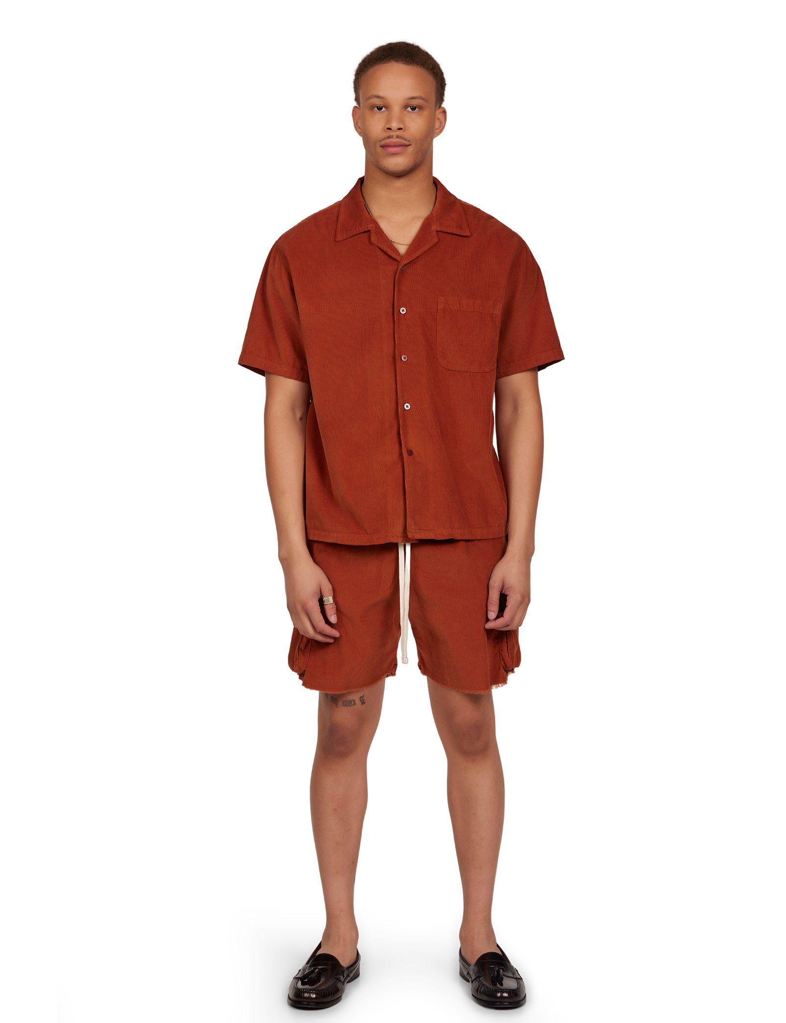 Baby Corduroy Cuban Shirt