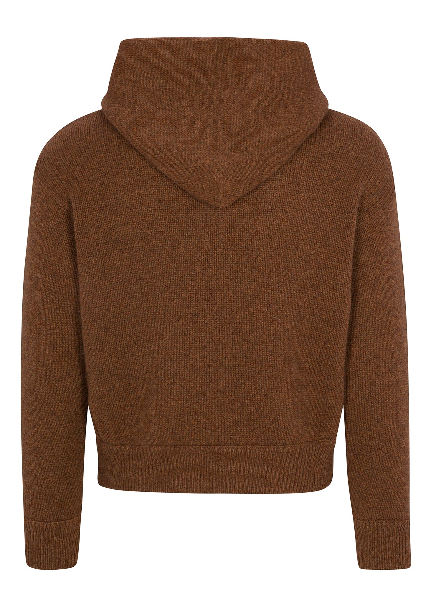 Cable Knit Cashmere Crop Hoodie