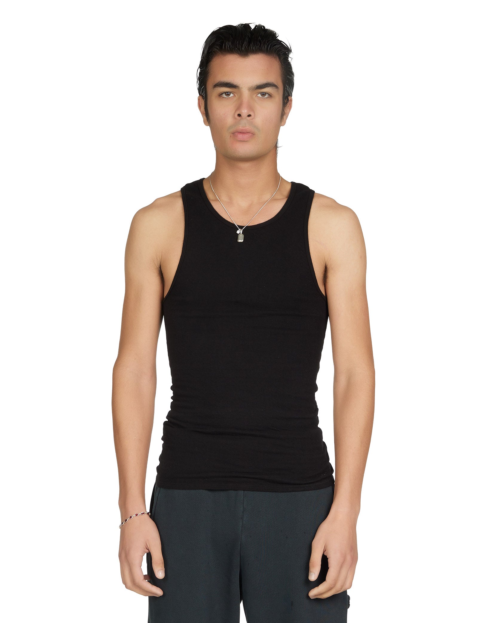 Double Jersey Fitted Tank