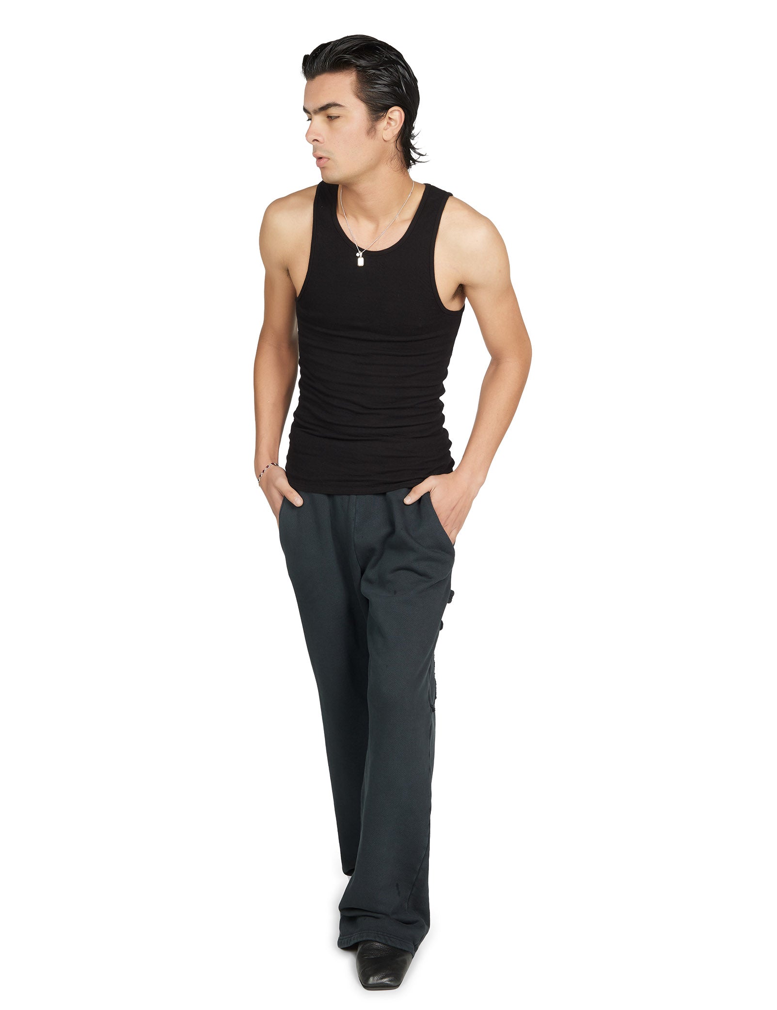 Double Jersey Fitted Tank