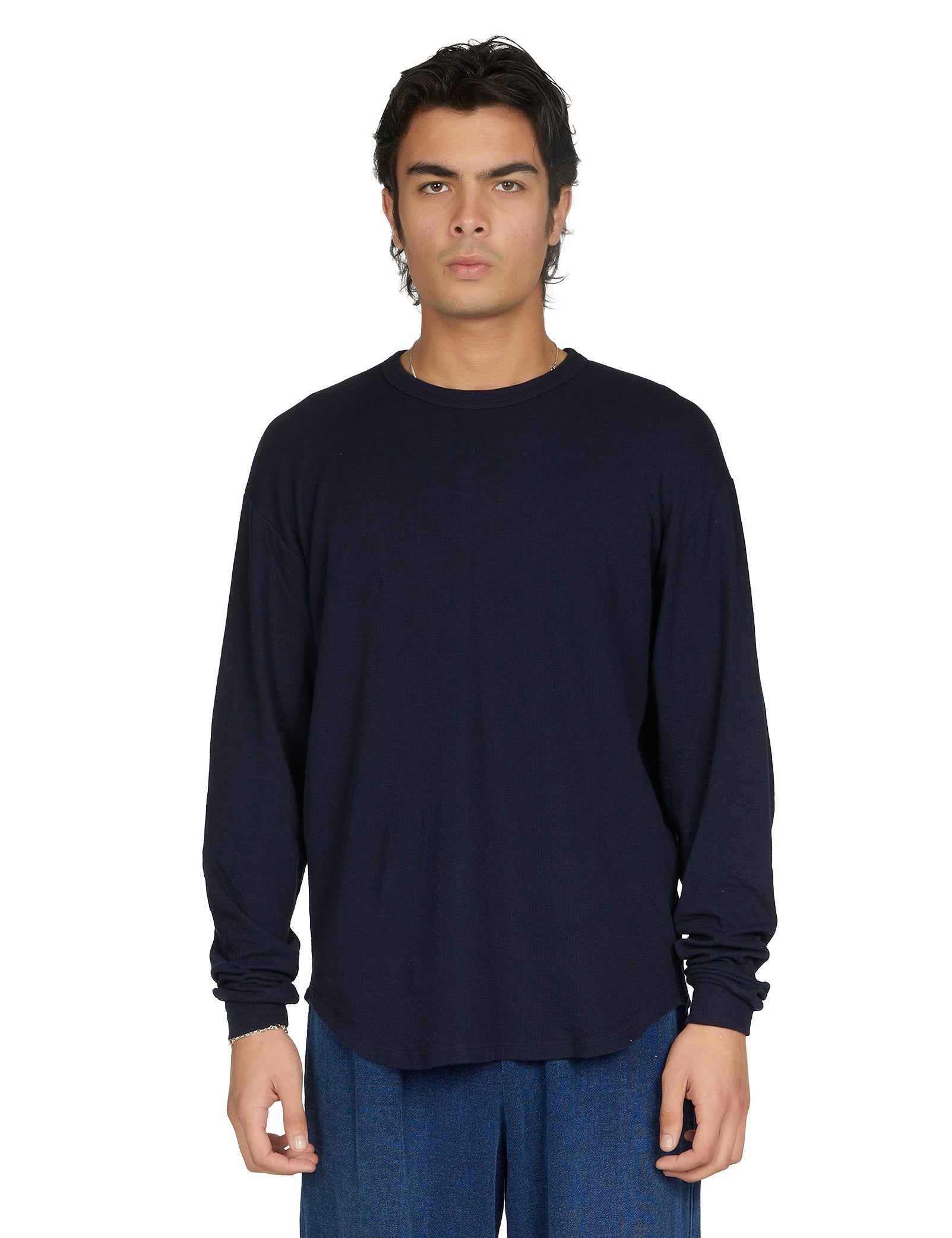 Double Jersey Baseball Hem Tee