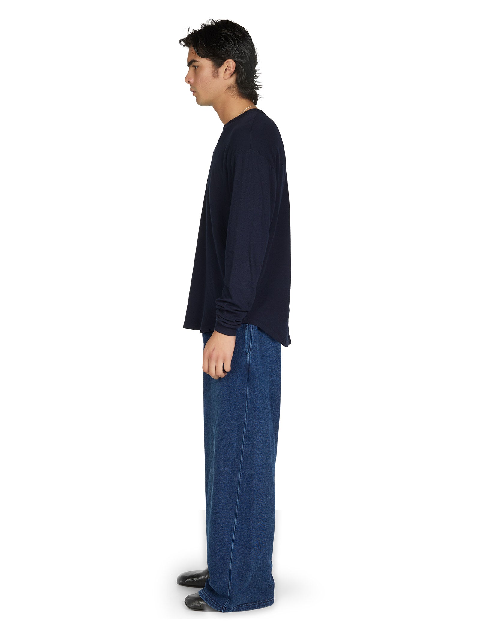 Double Jersey Baseball Hem Tee