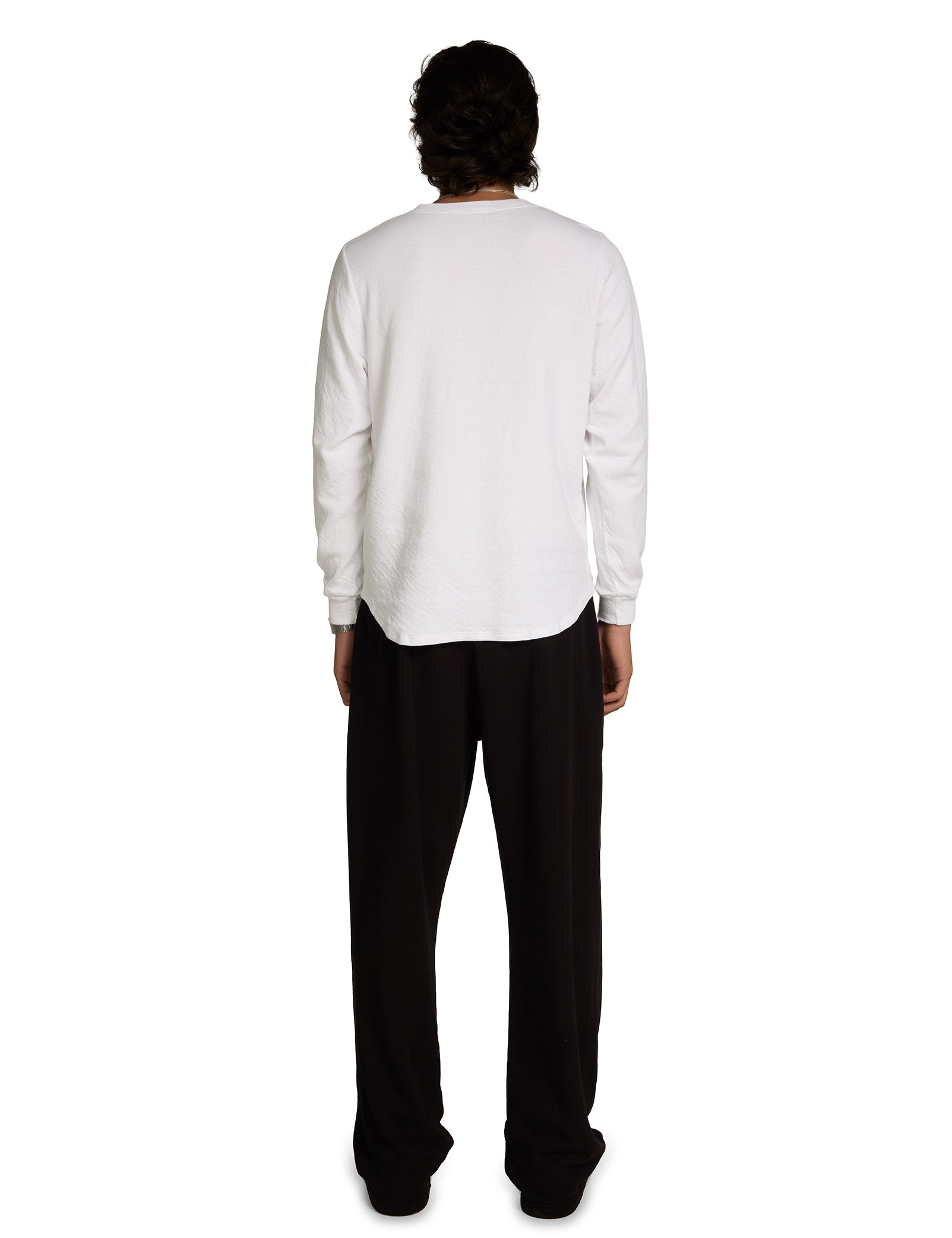 Double Jersey Baseball Hem Henley