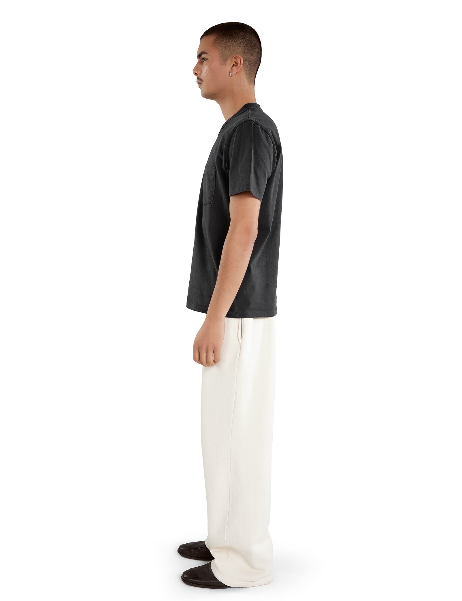 Heavyweight Binded Neck Classic Pocket Tee