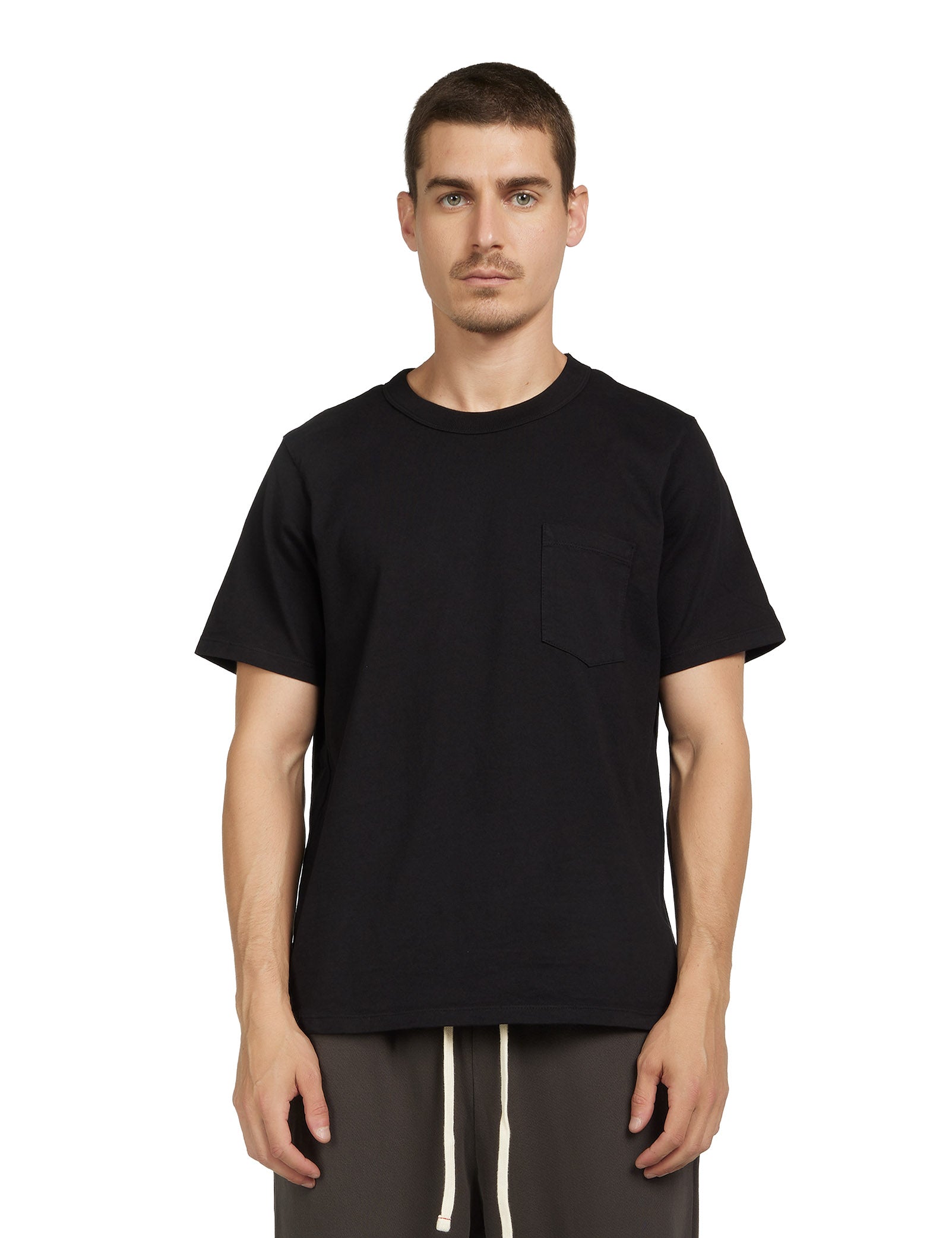 Heavyweight Binded Neck Classic Pocket Tee