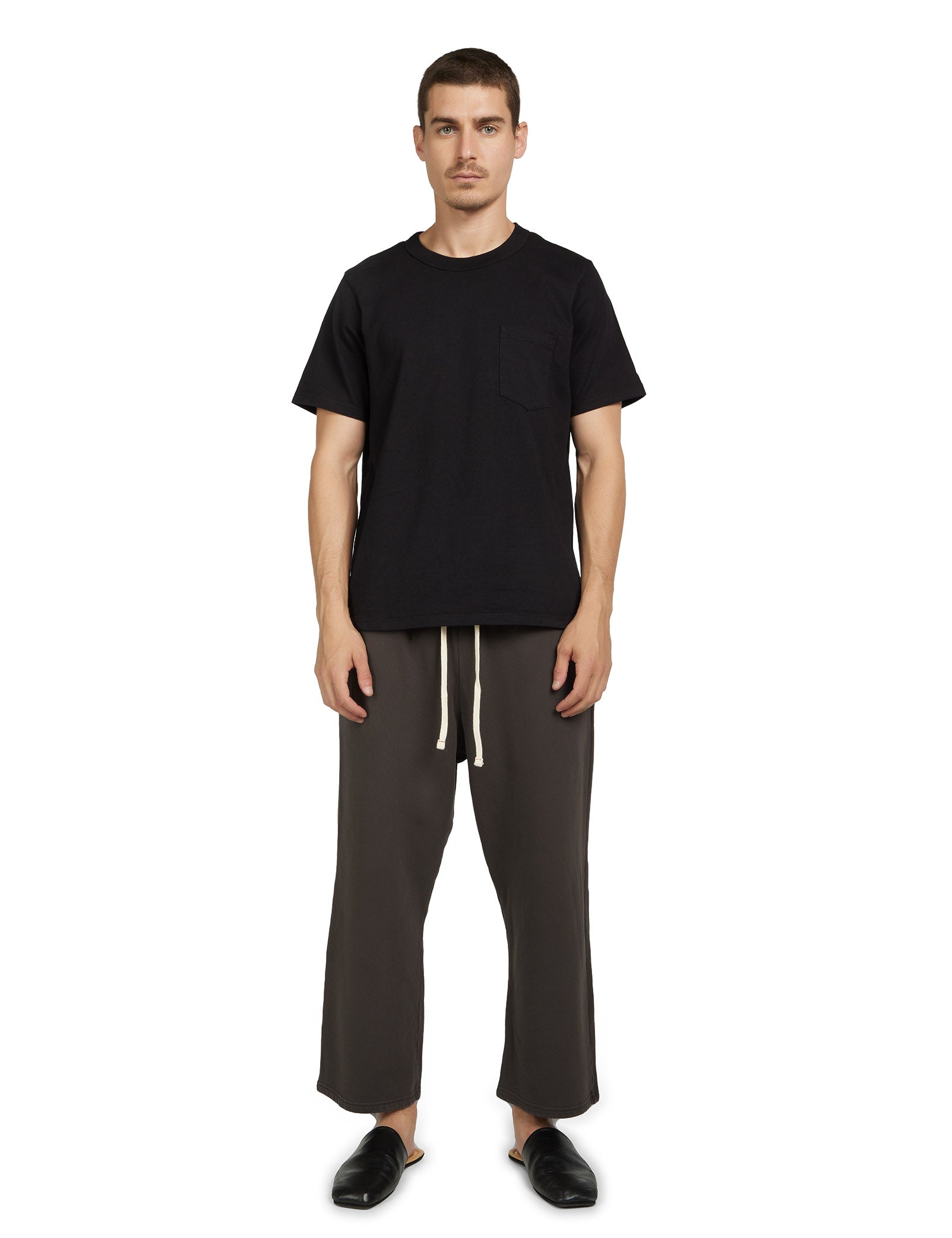 Heavyweight Binded Neck Classic Pocket Tee