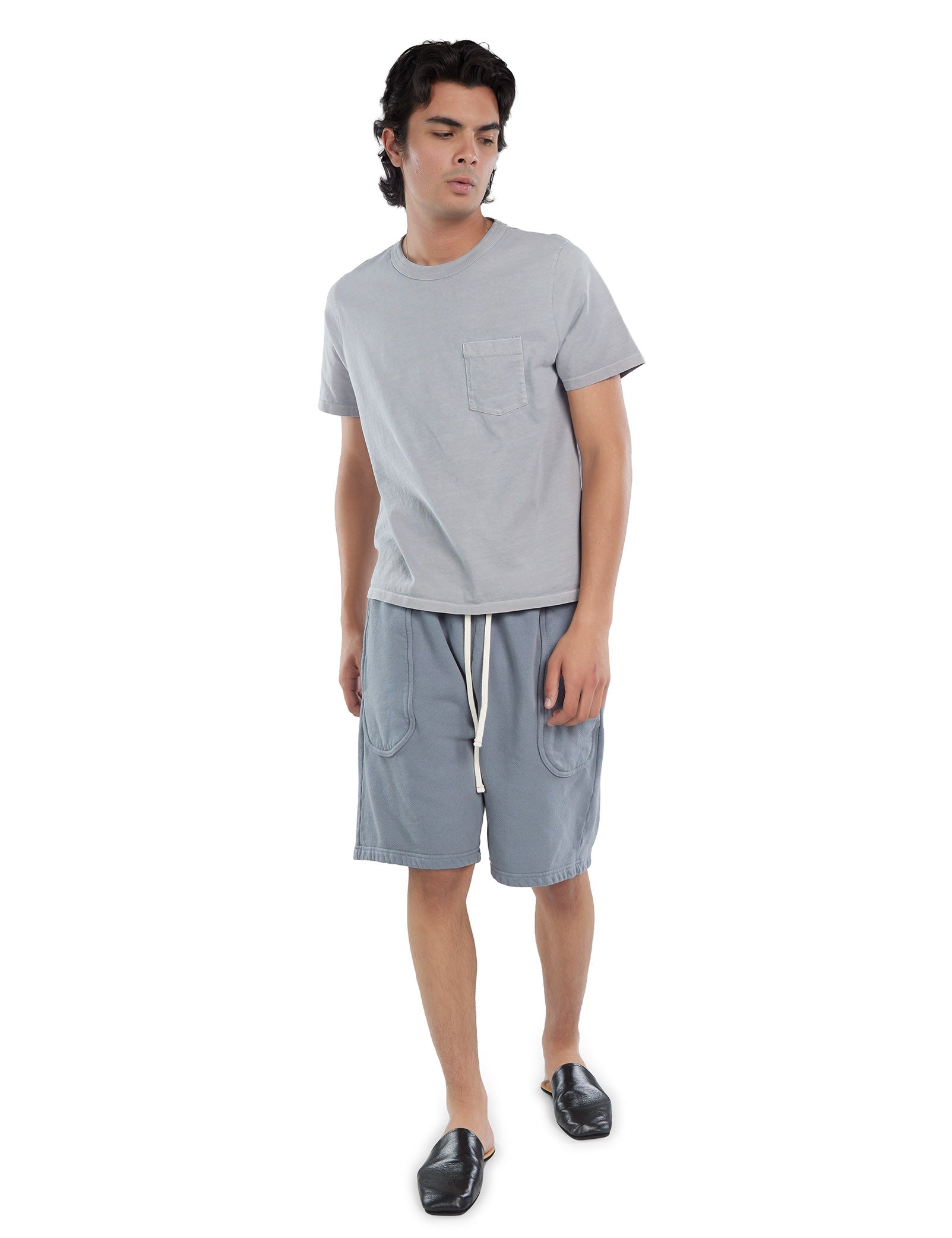 Heavyweight Binded Neck Classic Pocket Tee