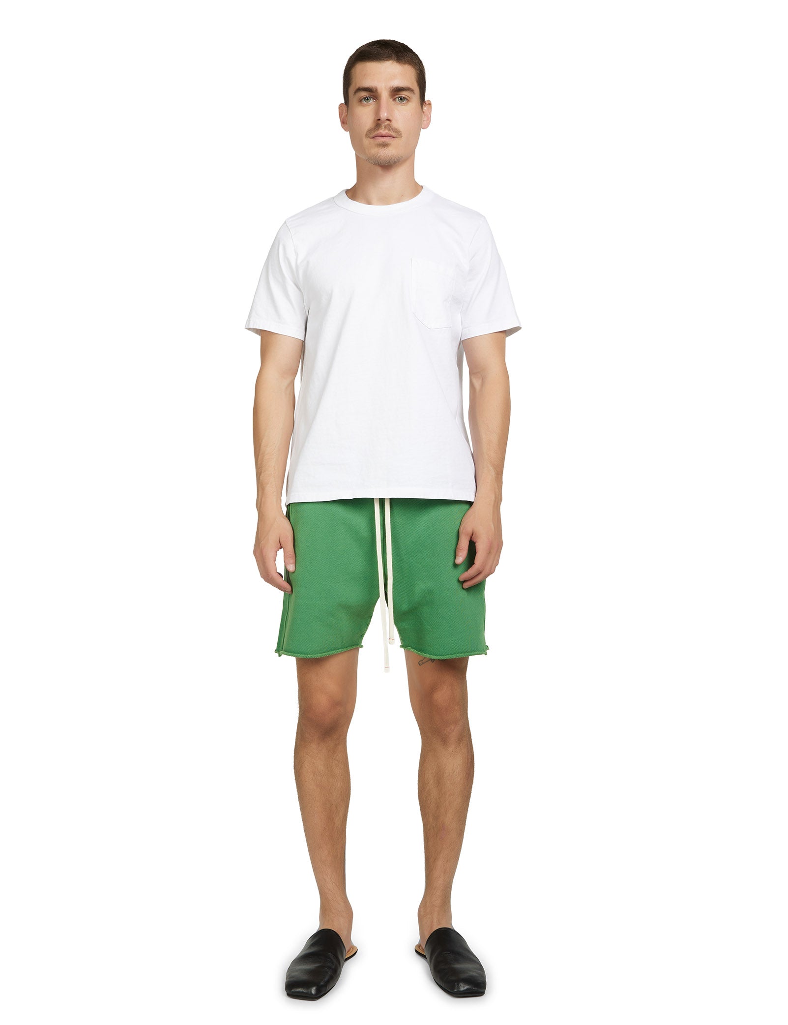 Heavyweight Binded Neck Classic Pocket Tee
