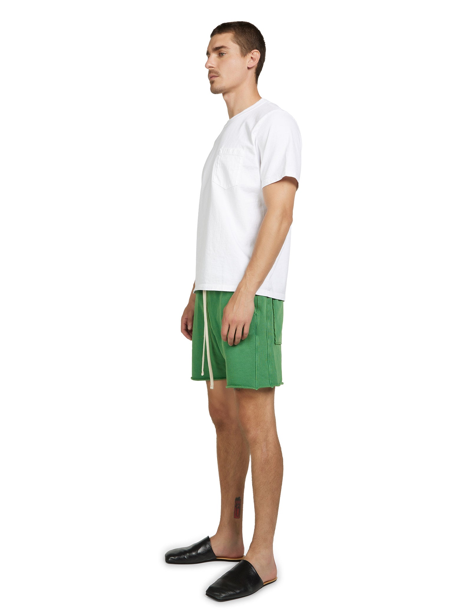 Heavyweight Binded Neck Classic Pocket Tee