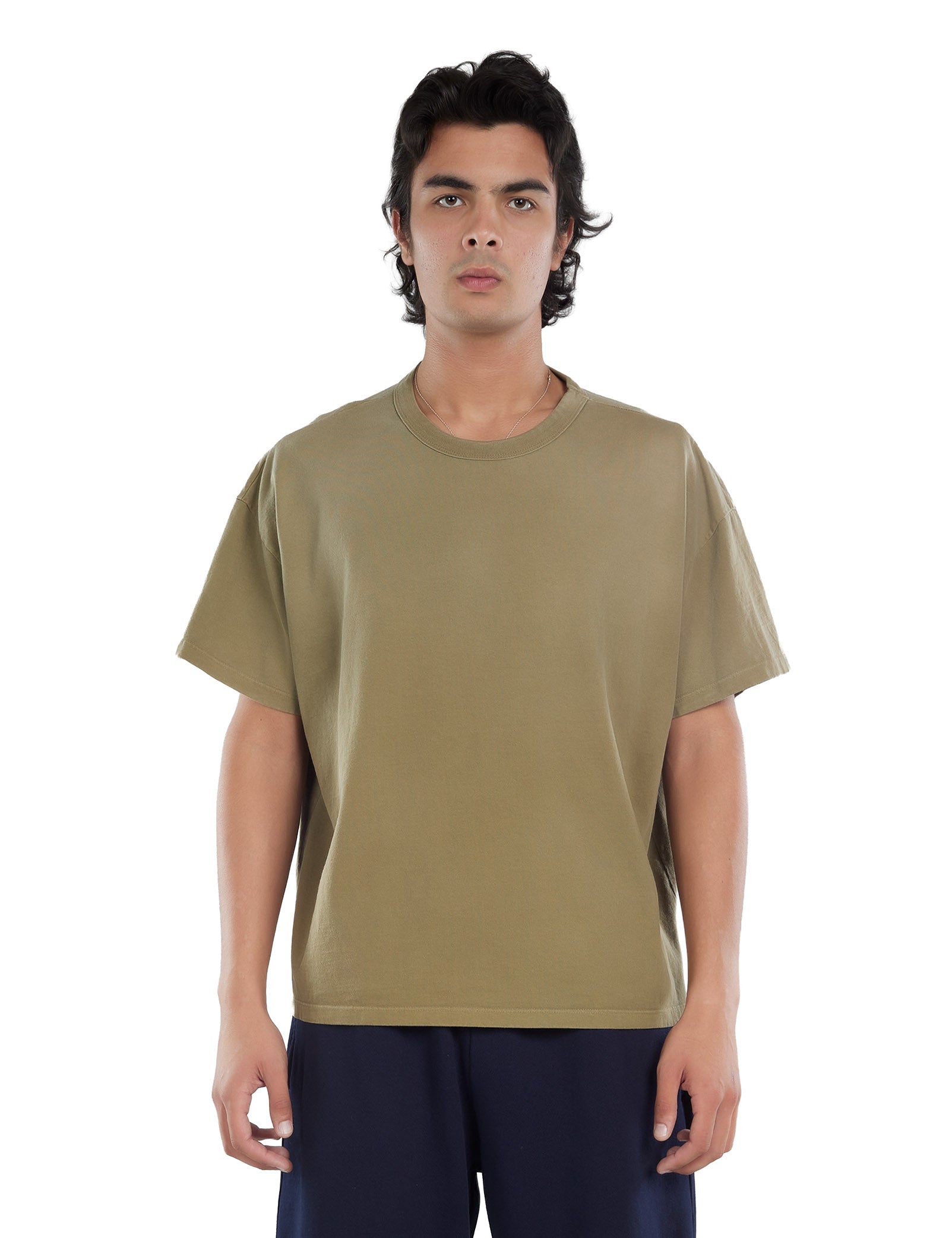 Heavyweight Binded Neck Oversized Tee