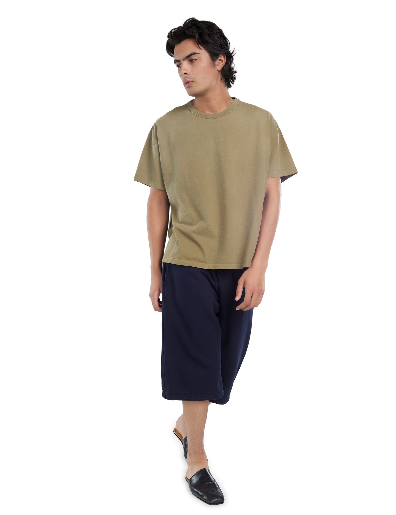 Heavyweight Binded Neck Oversized Tee