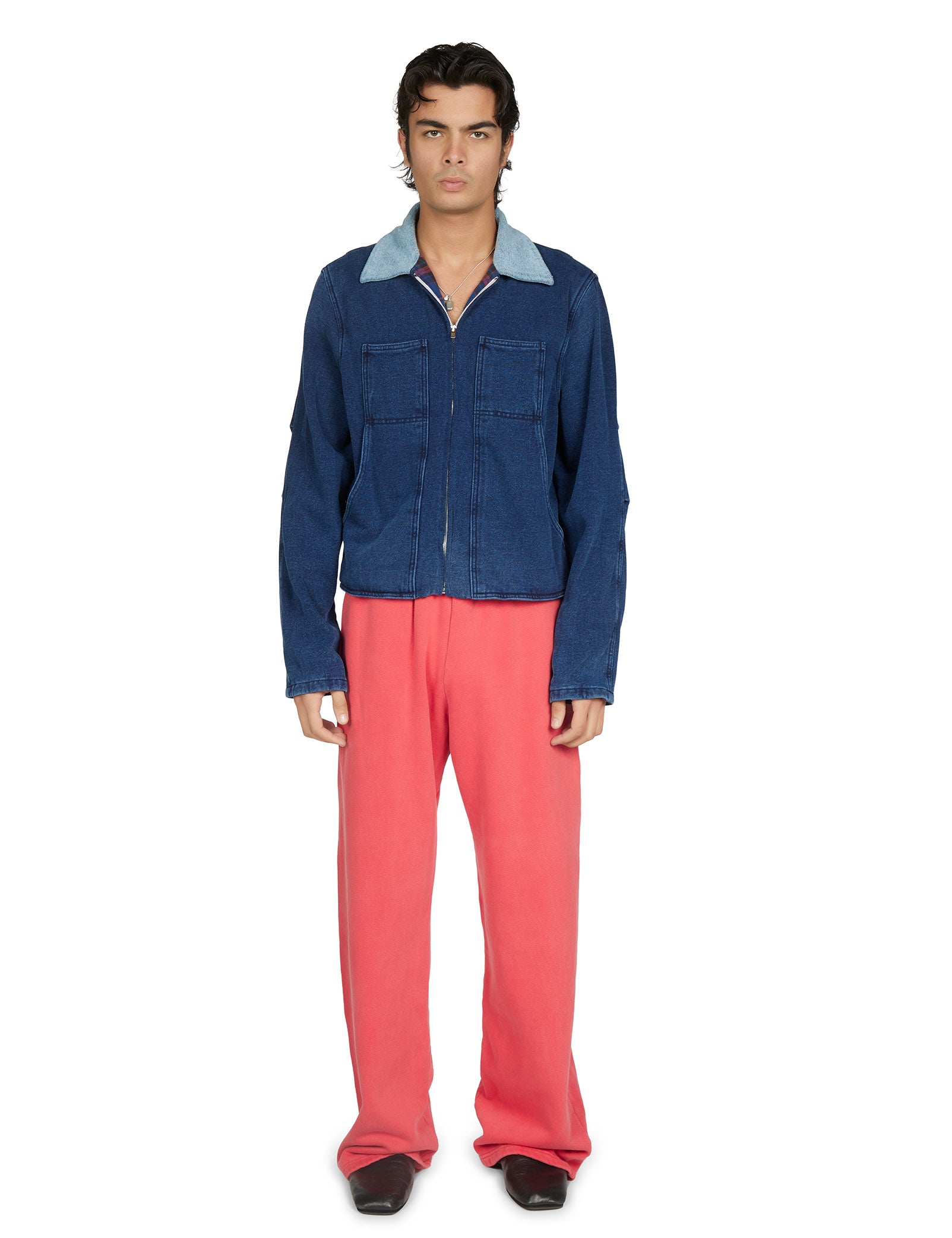 Heavyweight Utility Jacket w/ Plaid Lining