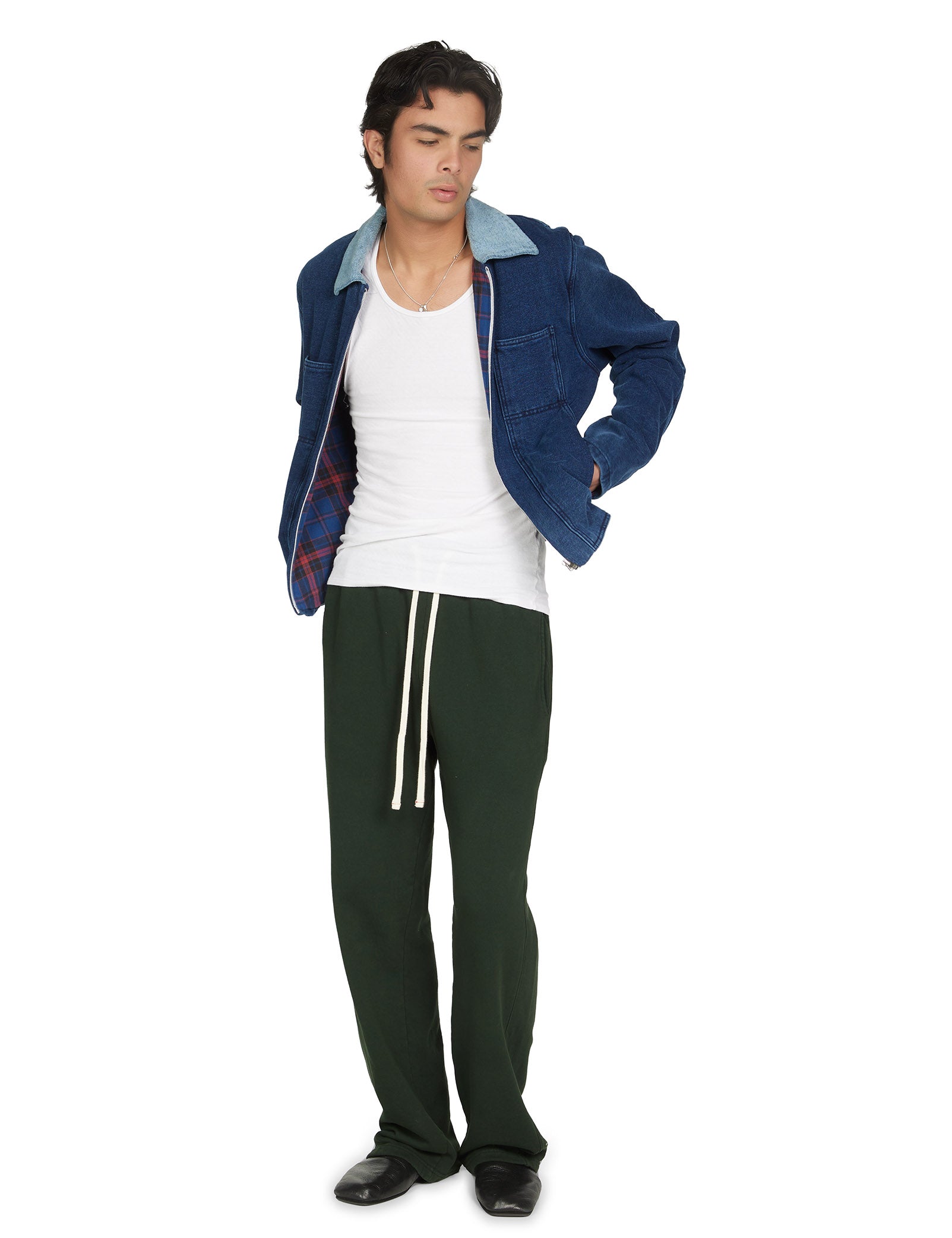 Heavyweight Utility Jacket w/ Plaid Lining