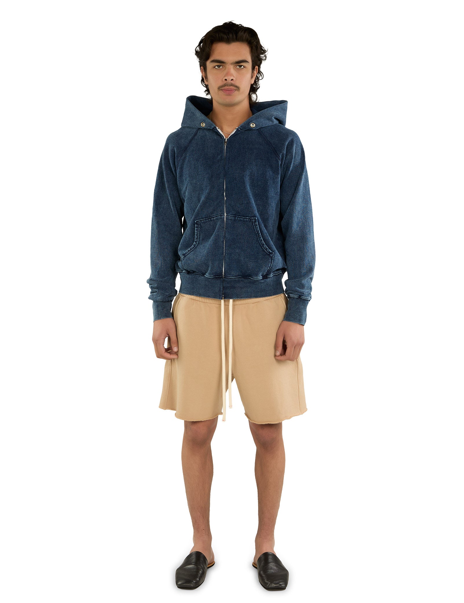 Heavyweight Raglan Zip Hoodie