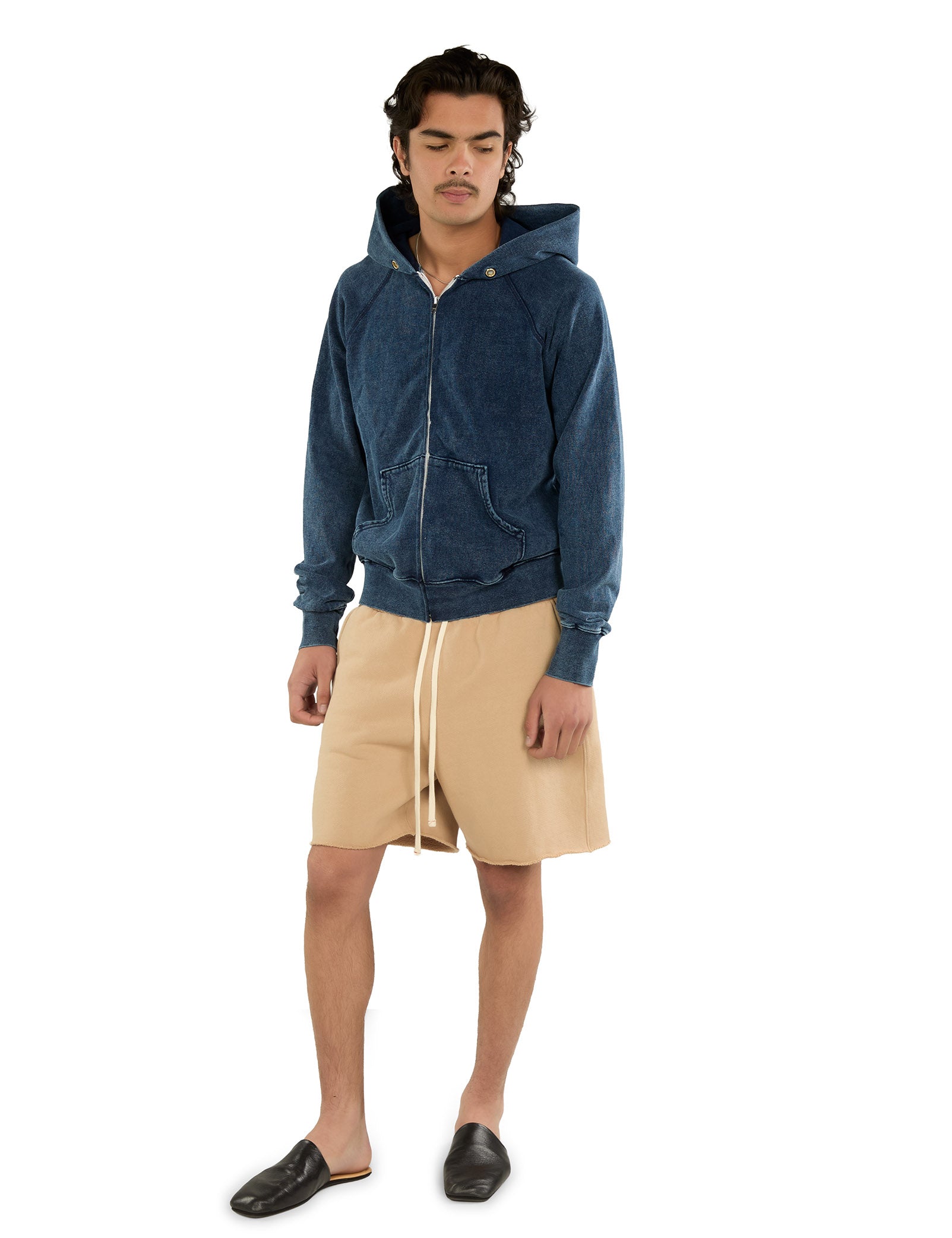 Heavyweight Raglan Zip Hoodie