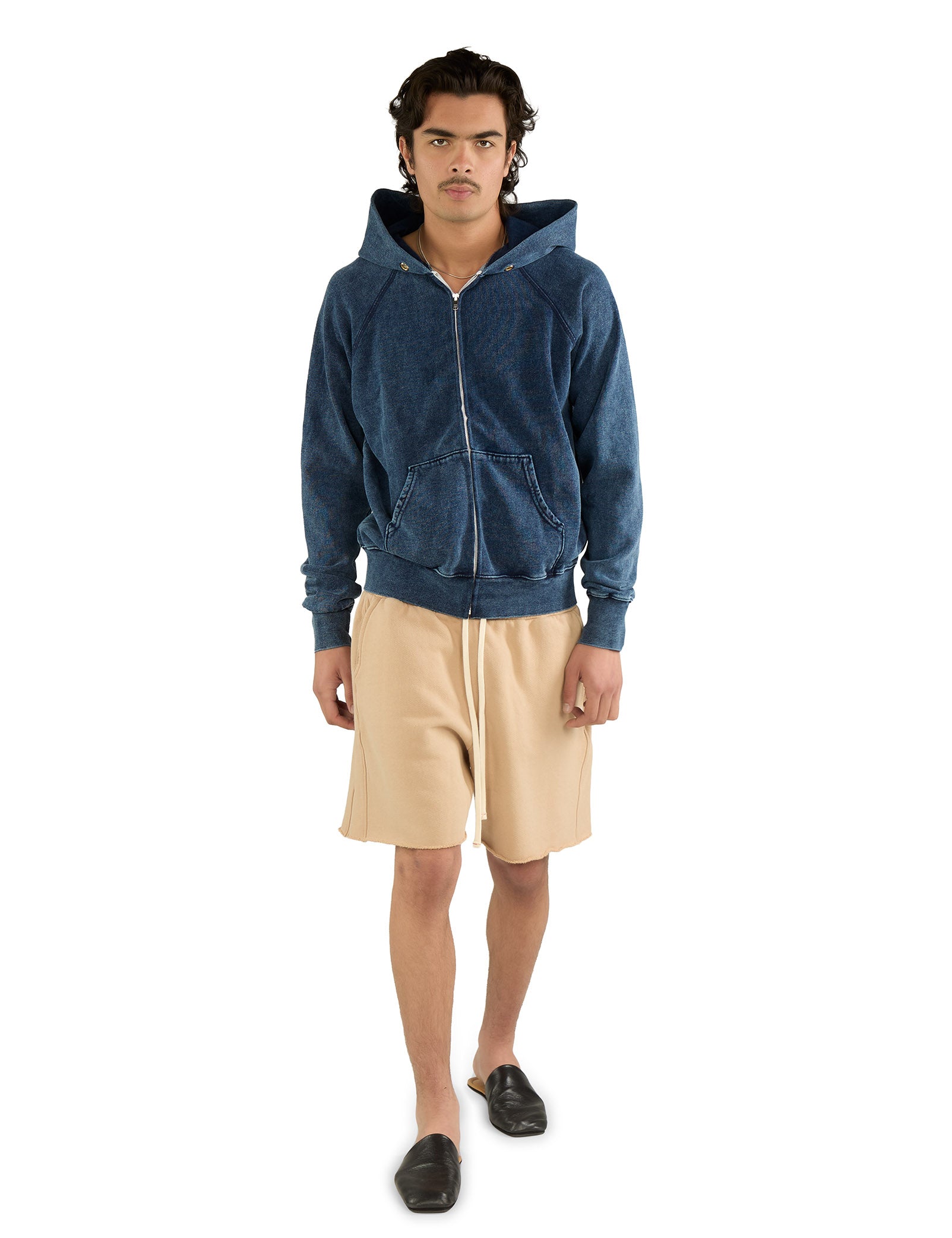 Heavyweight Raglan Zip Hoodie