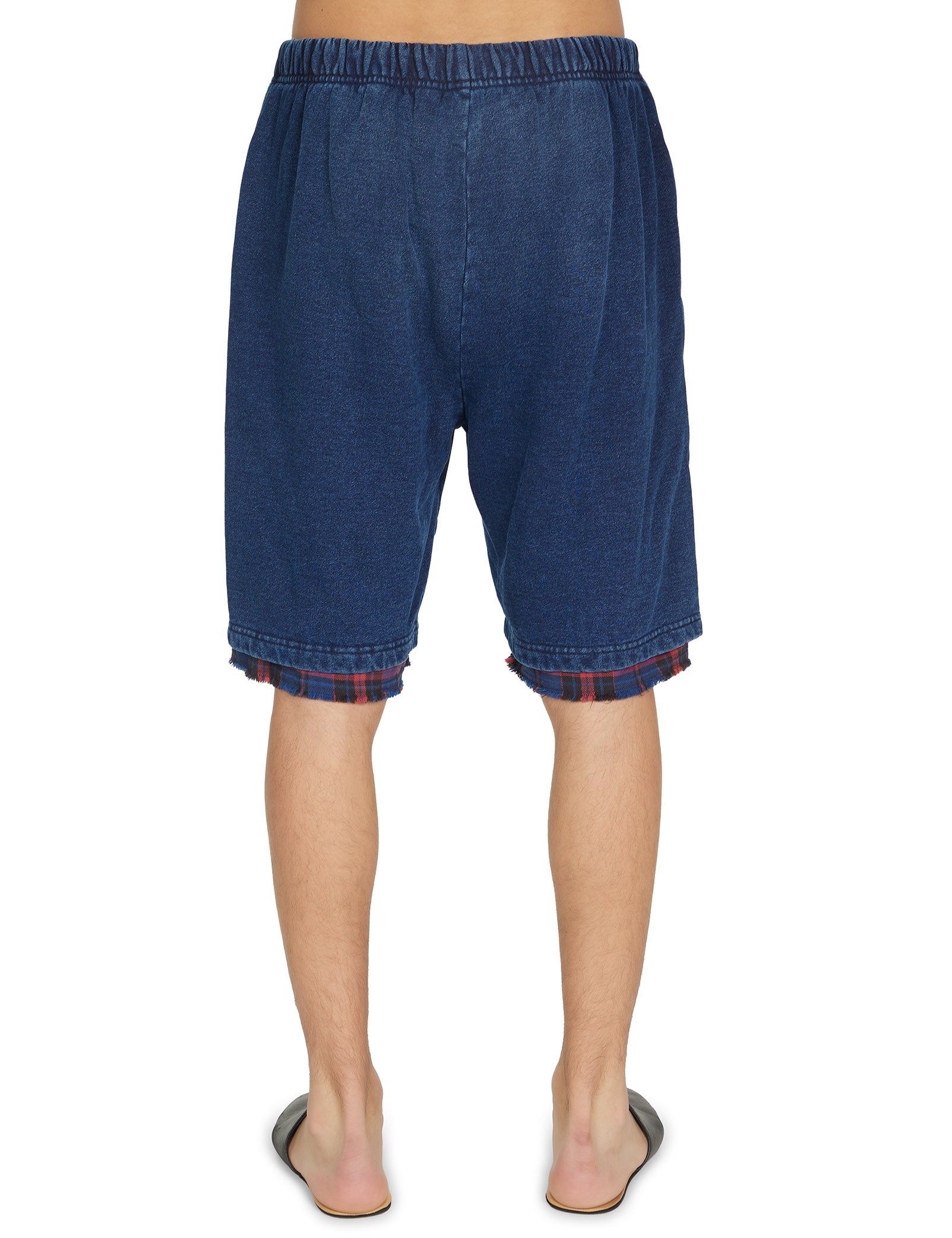 Heavyweight Invert Pocket Rider Short w/ Plaid Lining