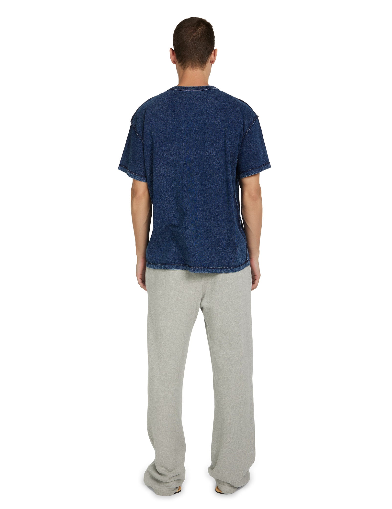 Lightweight Binded Neck Inside Out Tee