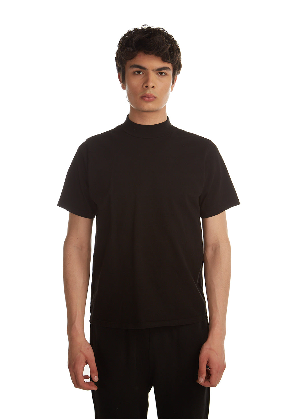 Heavyweight Mock Neck Tee - Main Image