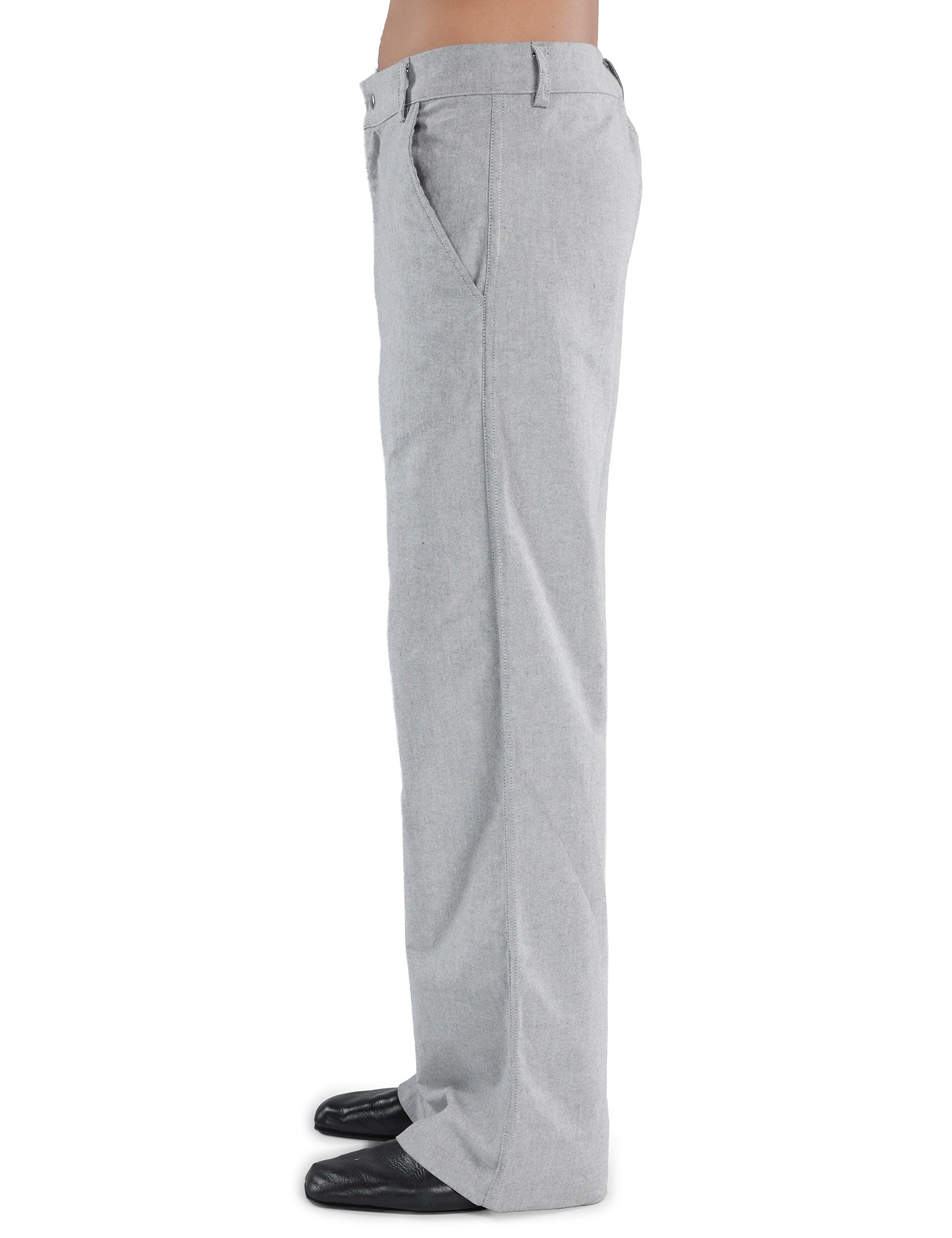 Oxford Wide Leg Trouser