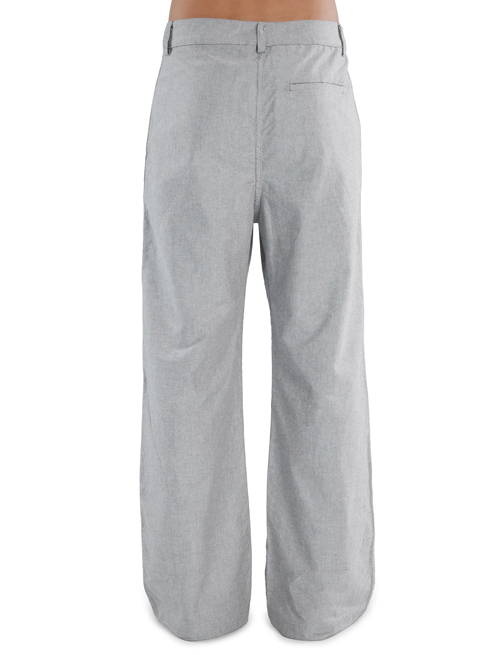 Oxford Wide Leg Trouser