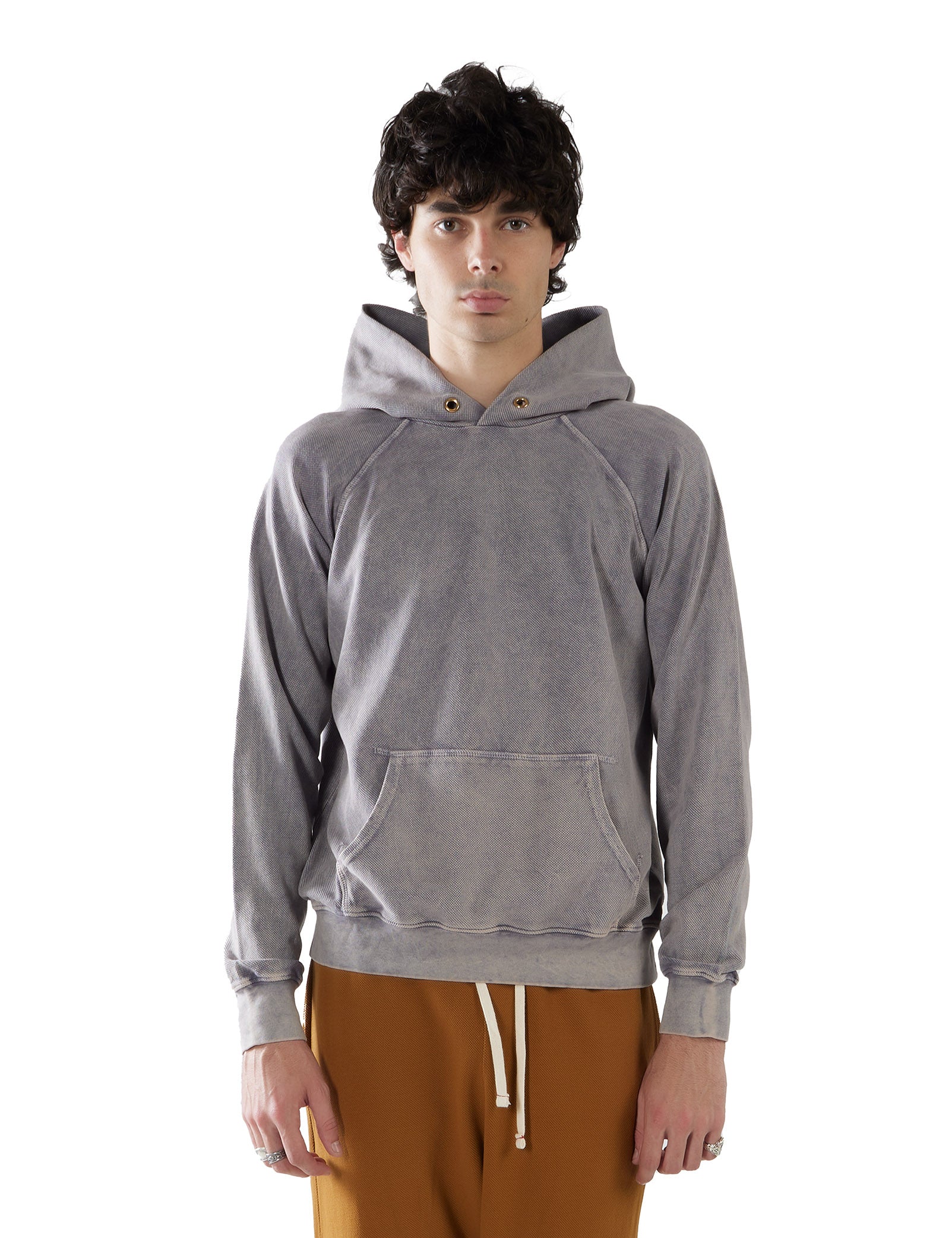 Piqué Raglan Hoodie