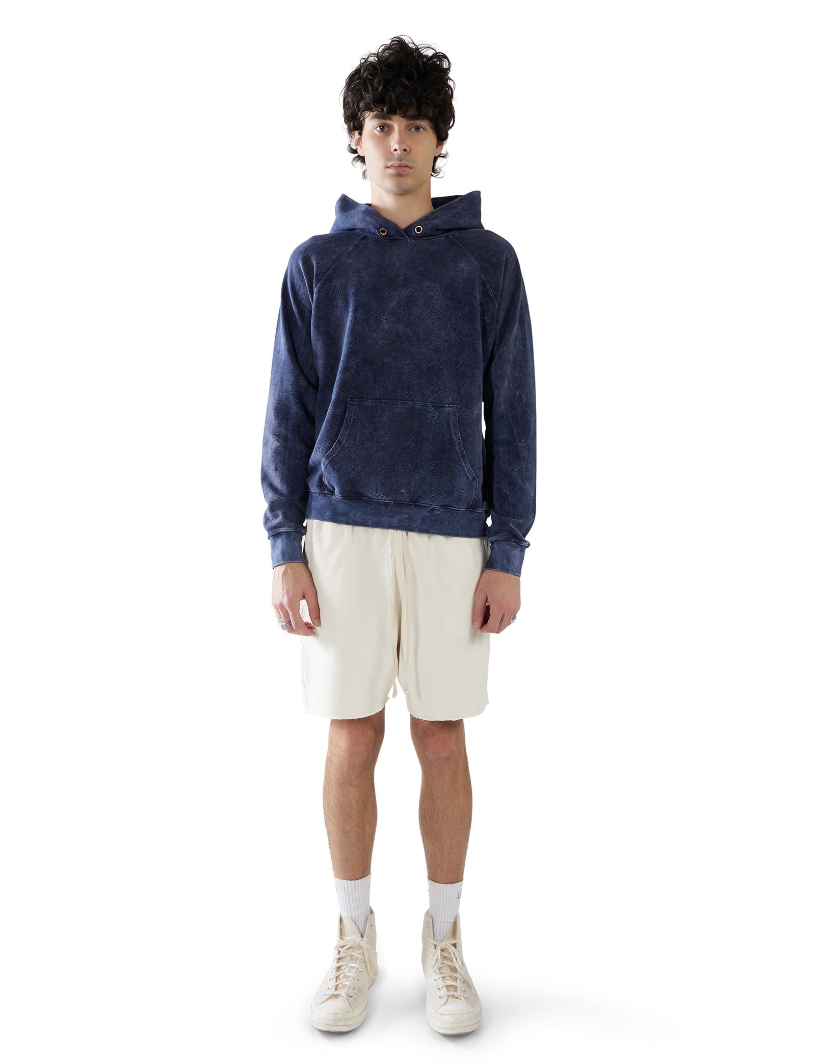 Piqué Raglan Hoodie