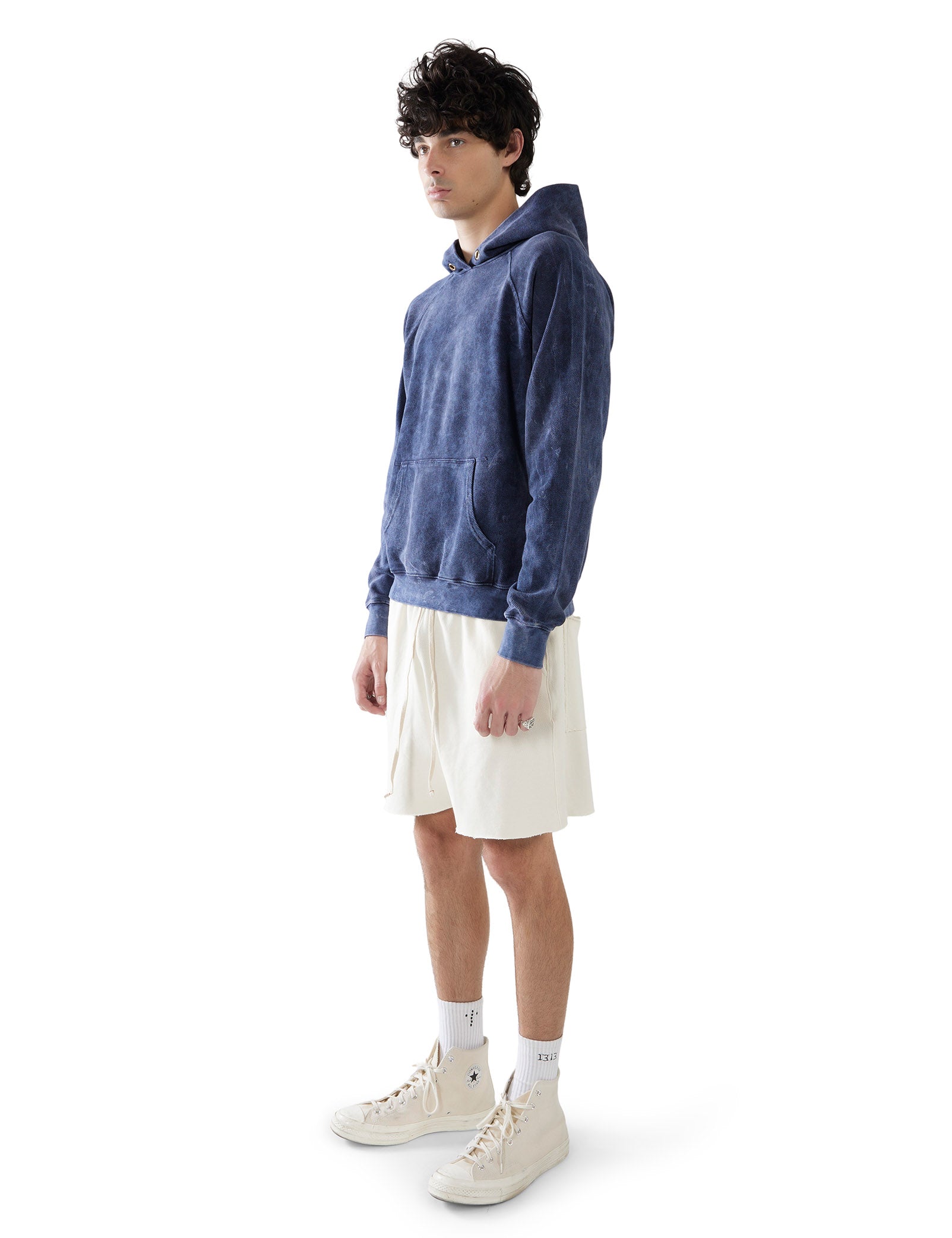 Piqué Raglan Hoodie