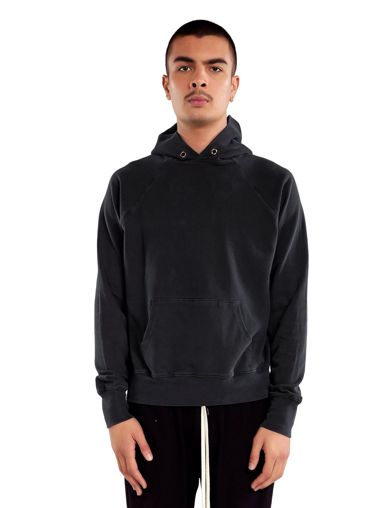 Piqué Raglan Hoodie