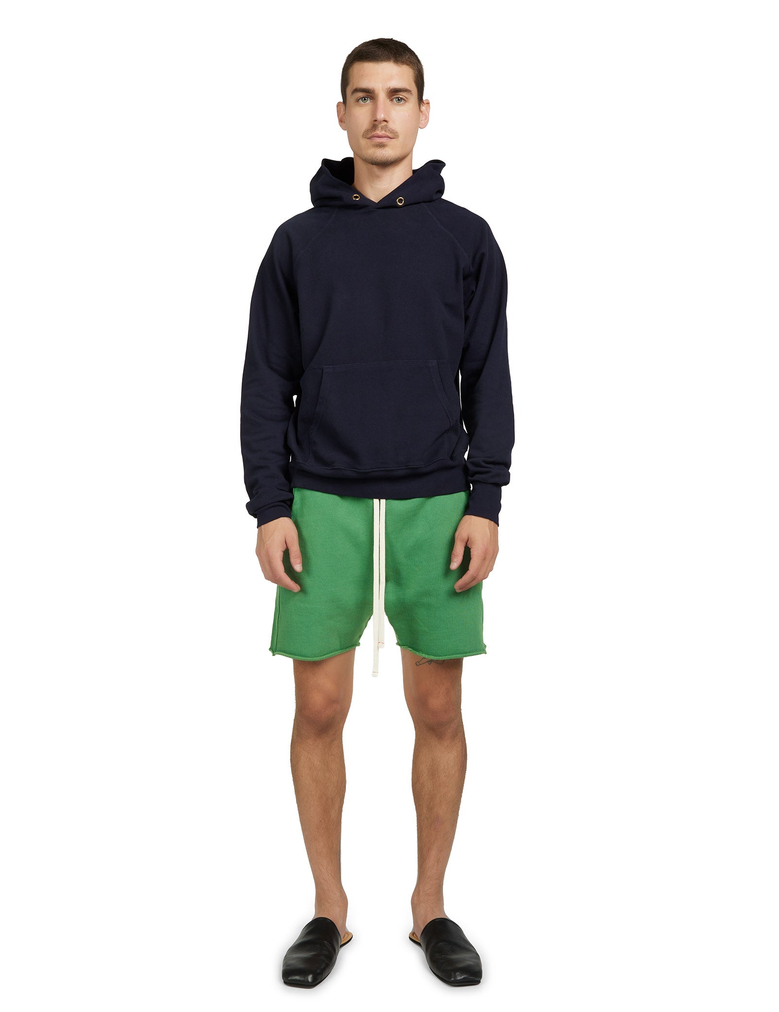 Piqué Raglan Hoodie