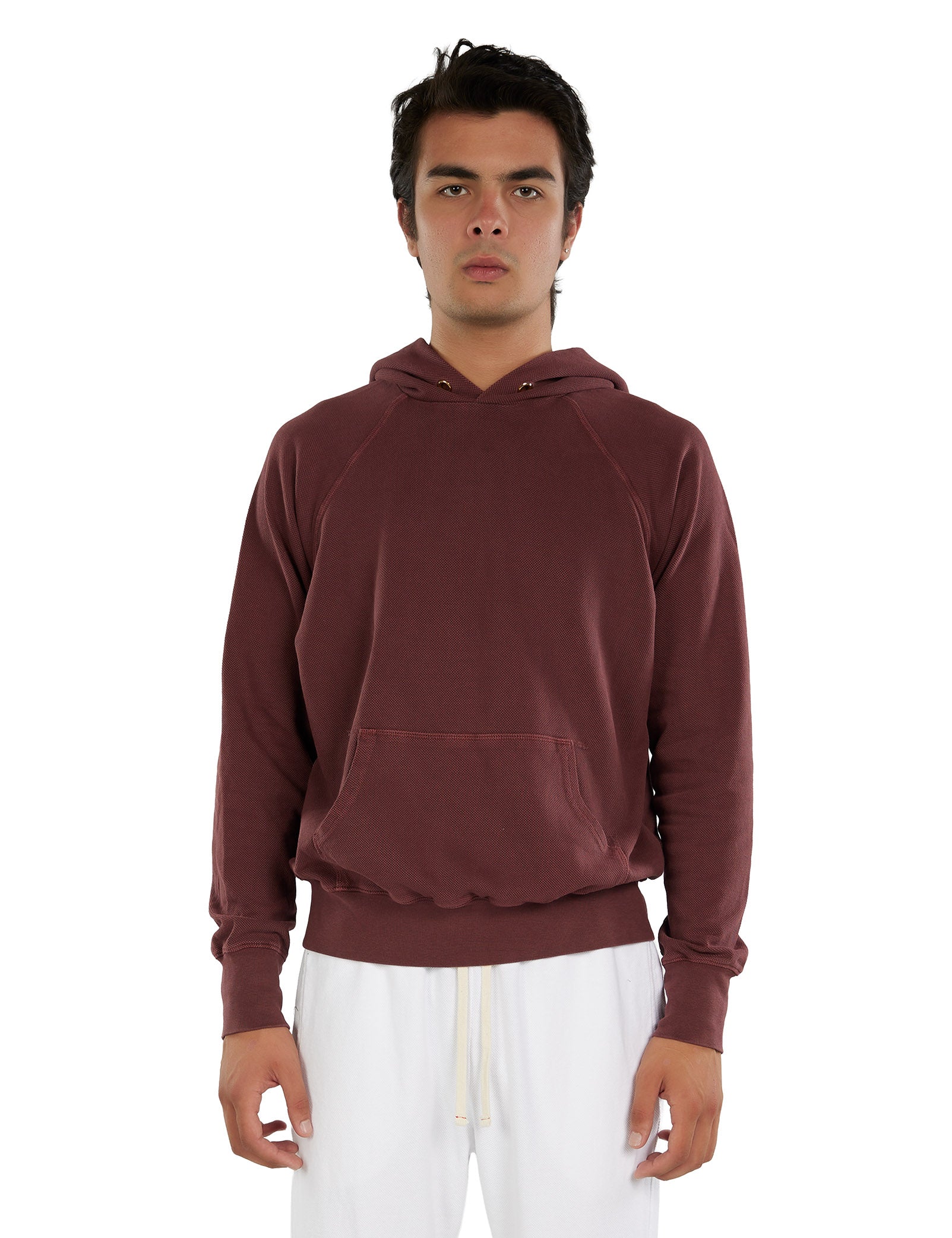 Piqué Raglan Hoodie