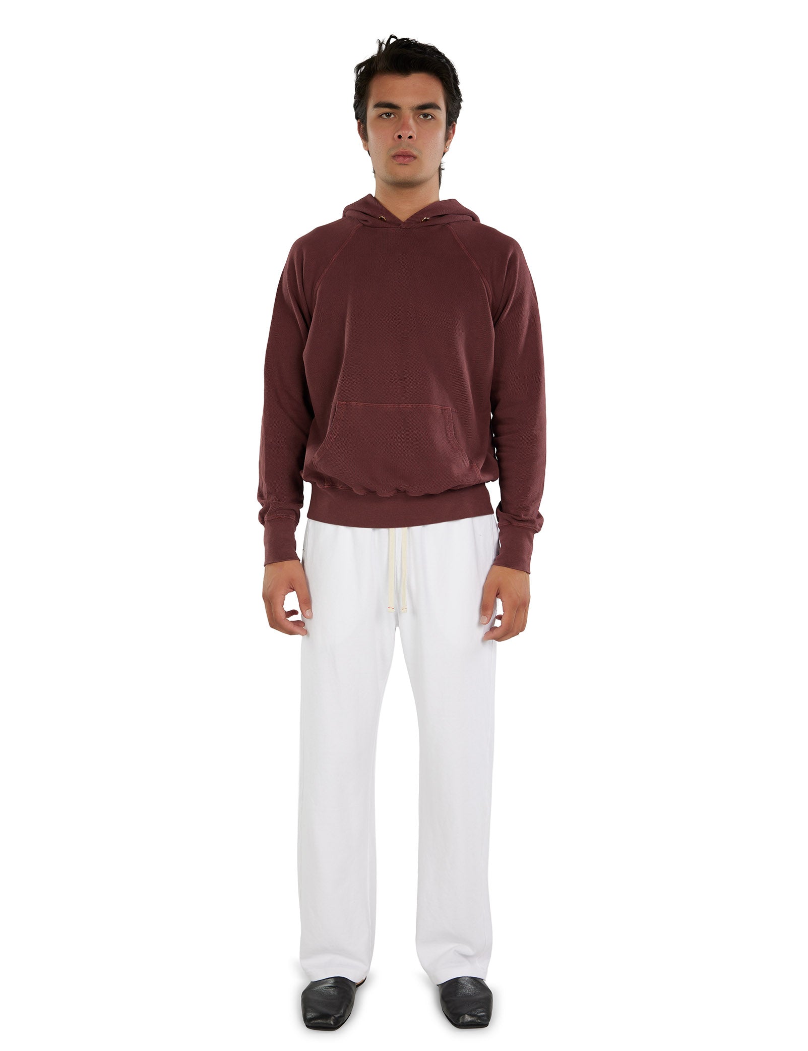 Piqué Raglan Hoodie