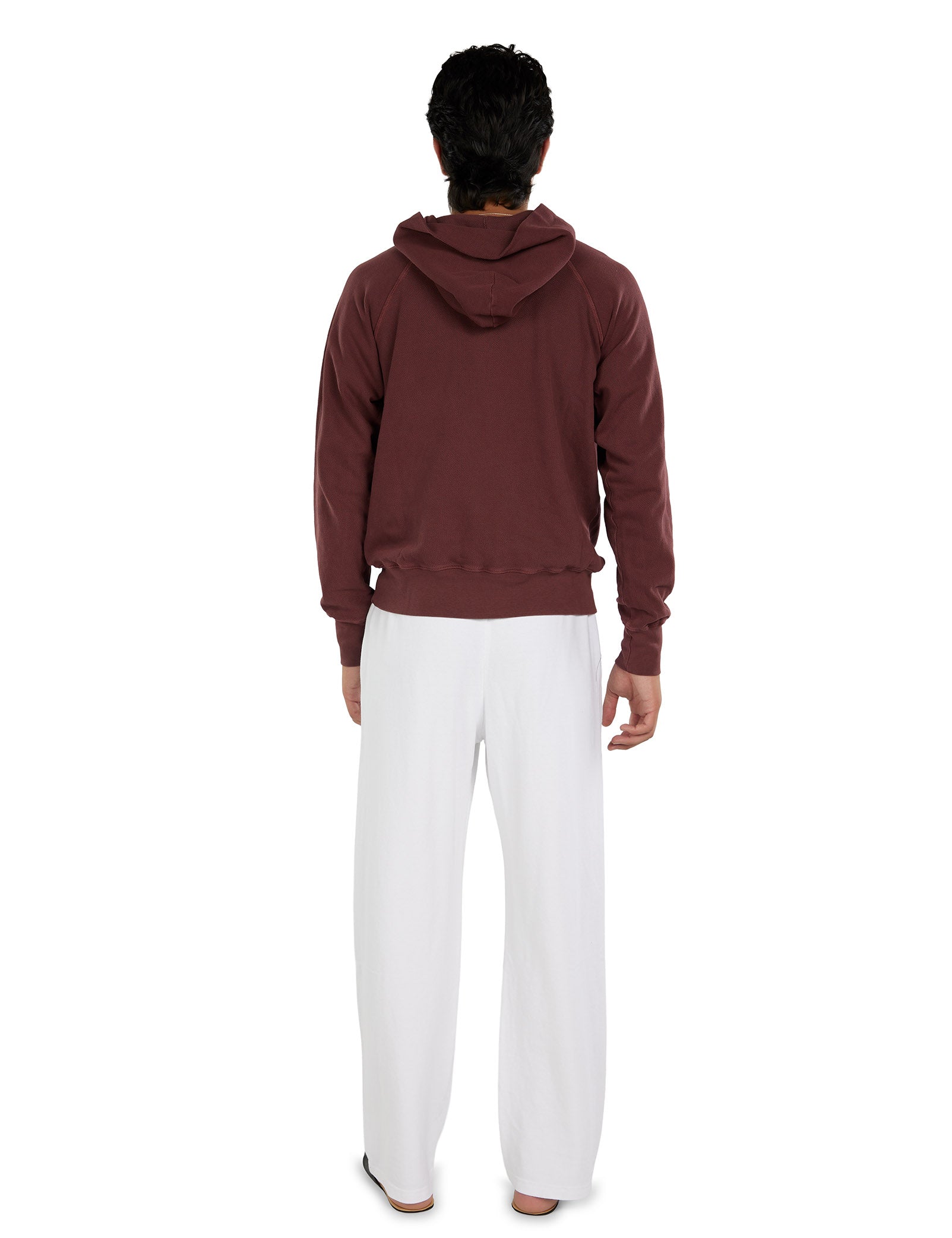 Piqué Raglan Hoodie