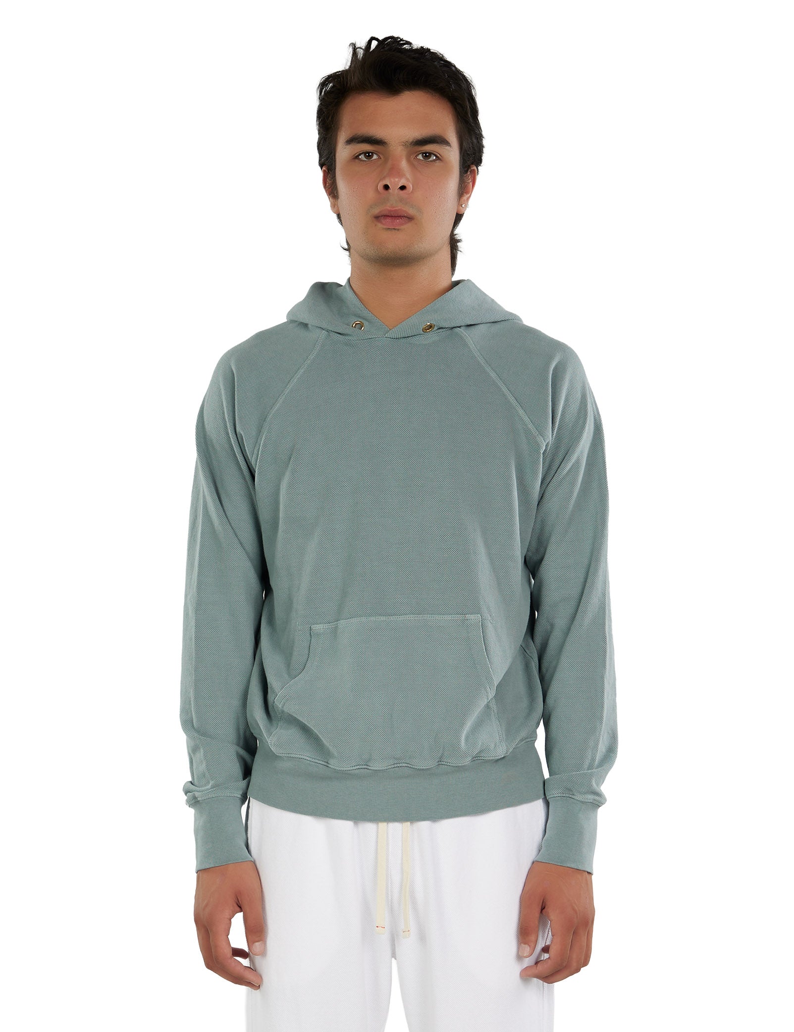 Piqué Raglan Hoodie