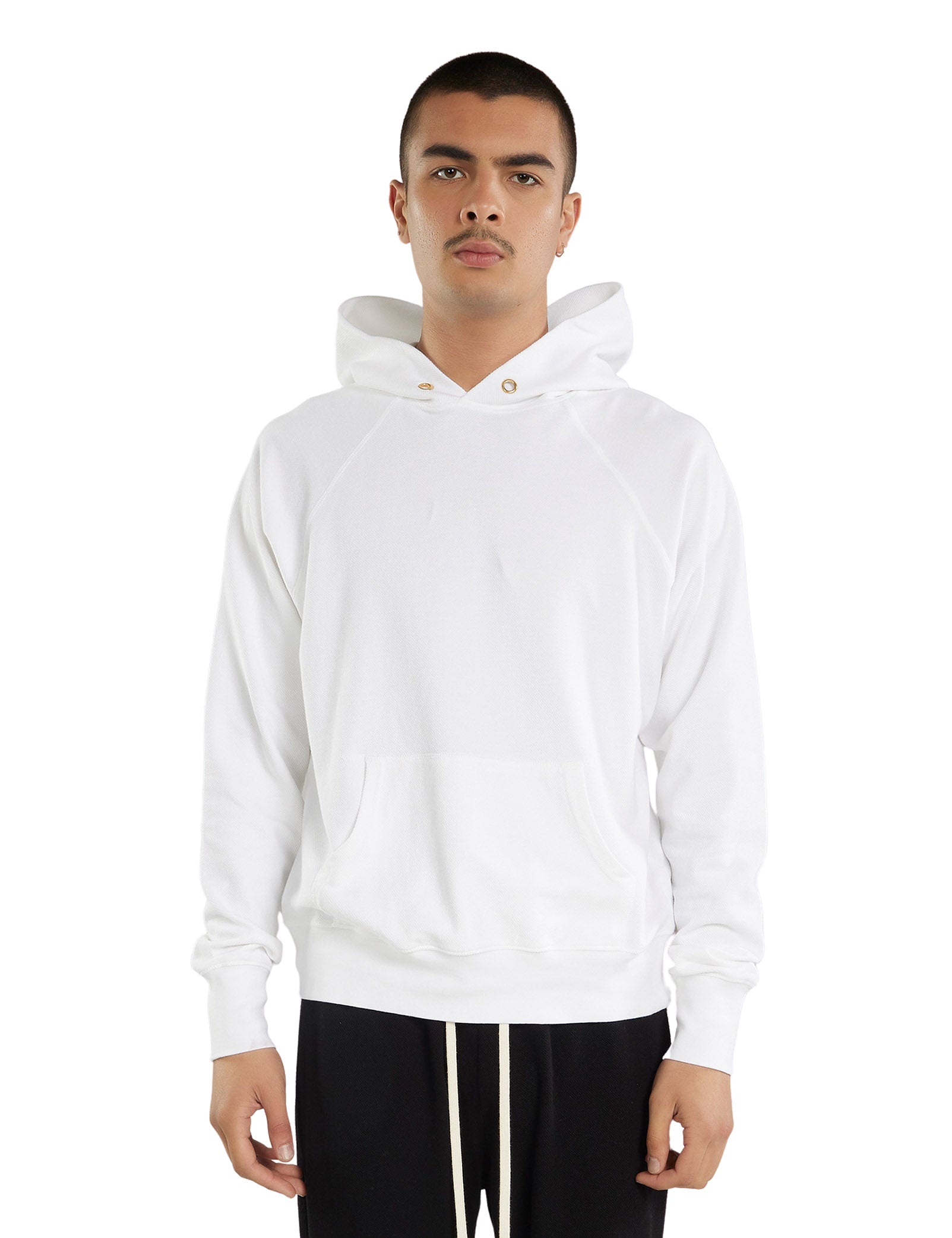 Piqué Raglan Hoodie